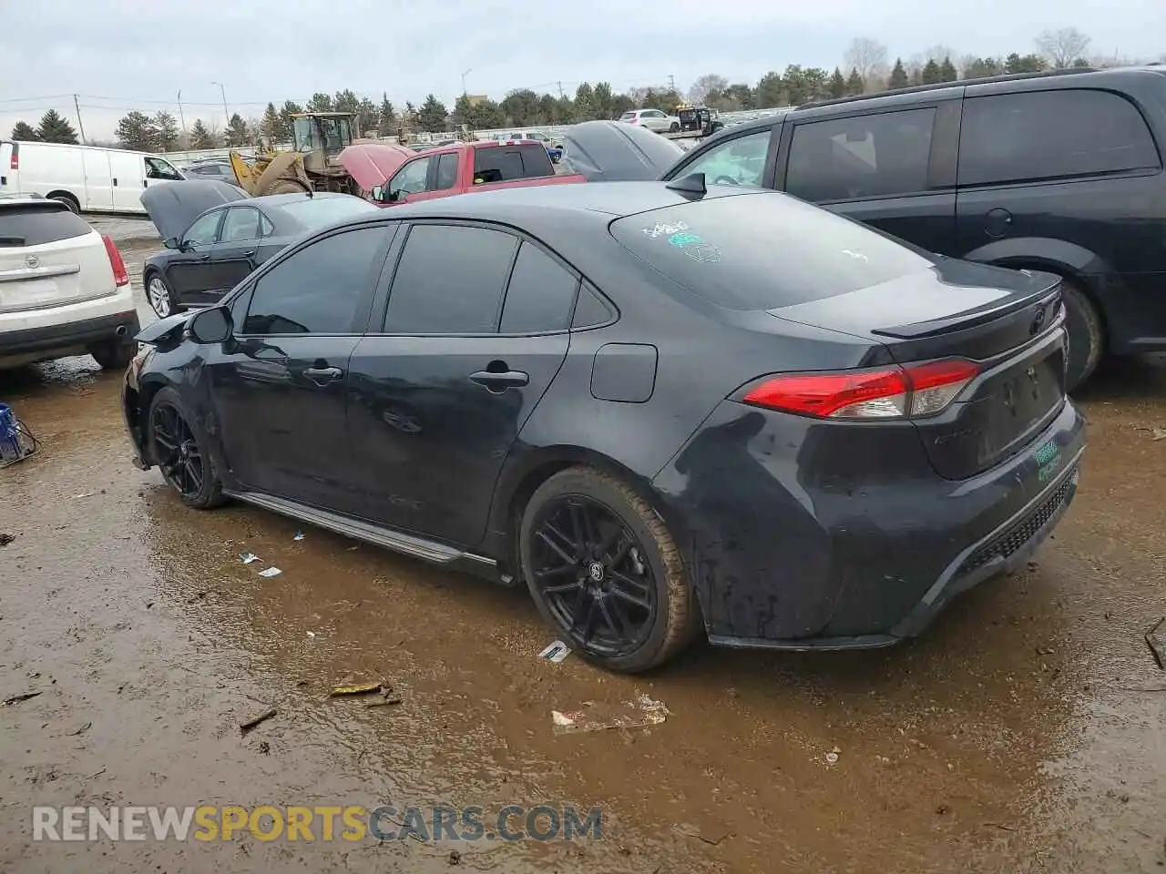 2 Photograph of a damaged car 5YFS4MCE9MP068143 TOYOTA COROLLA 2021