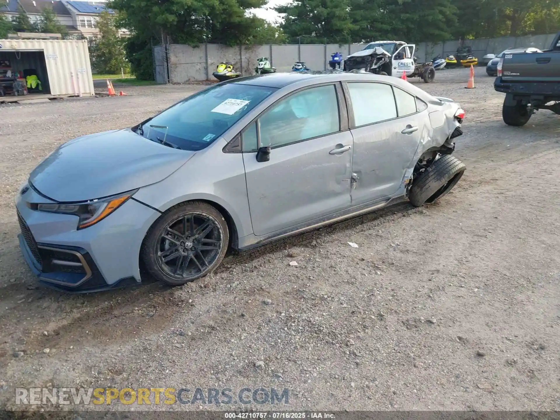 2 Photograph of a damaged car 5YFS4MCE9MP069633 TOYOTA COROLLA 2021