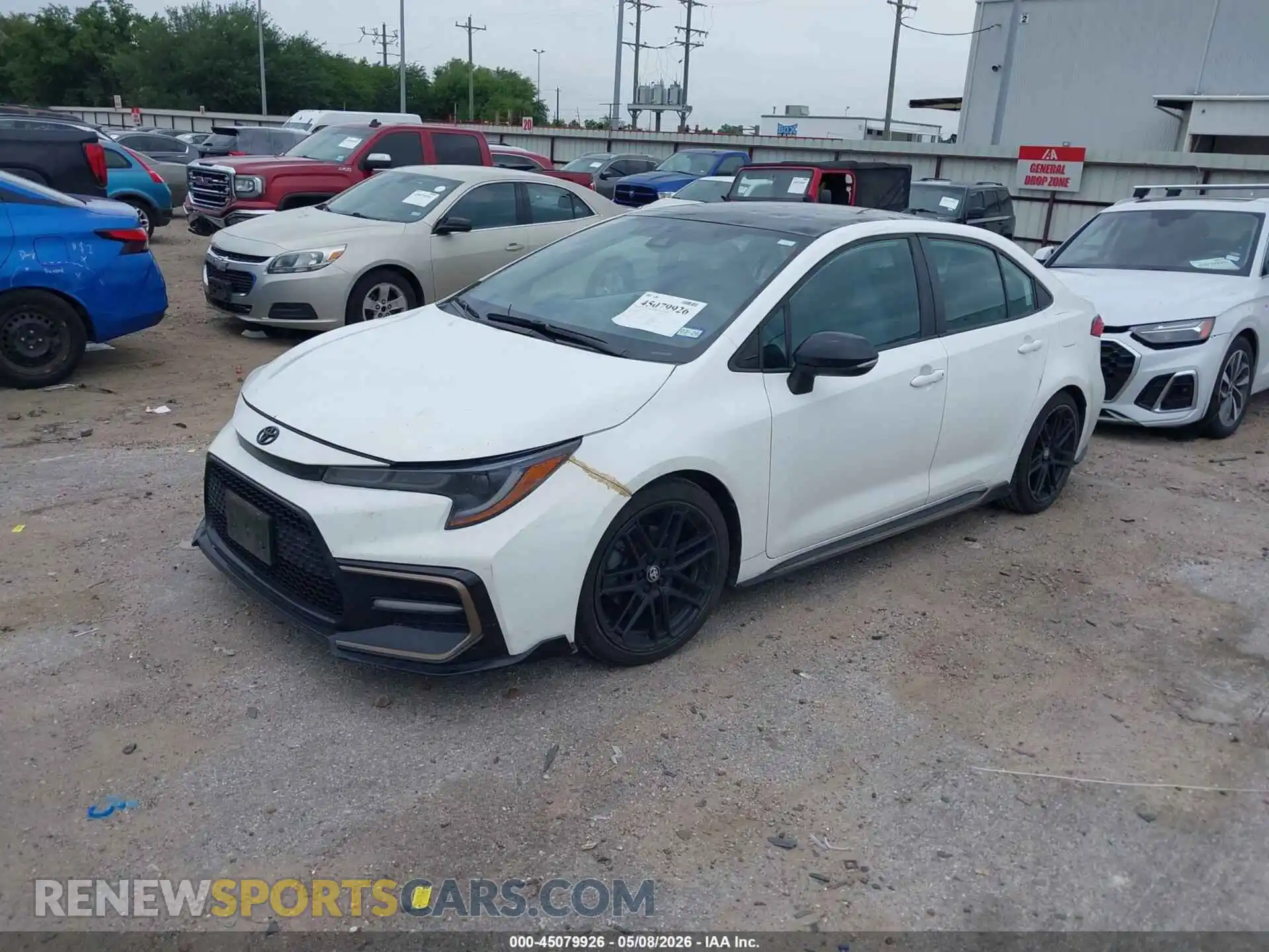 2 Photograph of a damaged car 5YFS4MCE9MP071768 TOYOTA COROLLA 2021