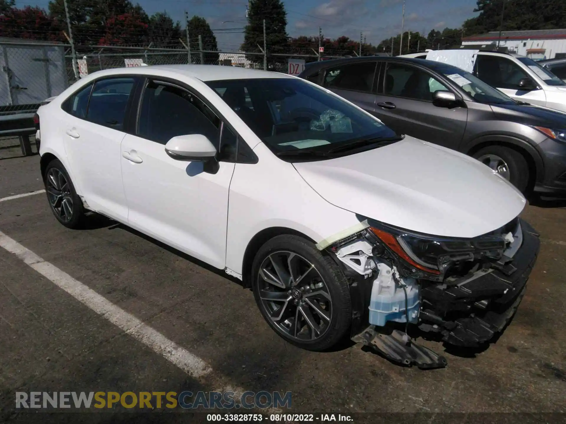 1 Photograph of a damaged car 5YFS4MCE9MP071897 TOYOTA COROLLA 2021