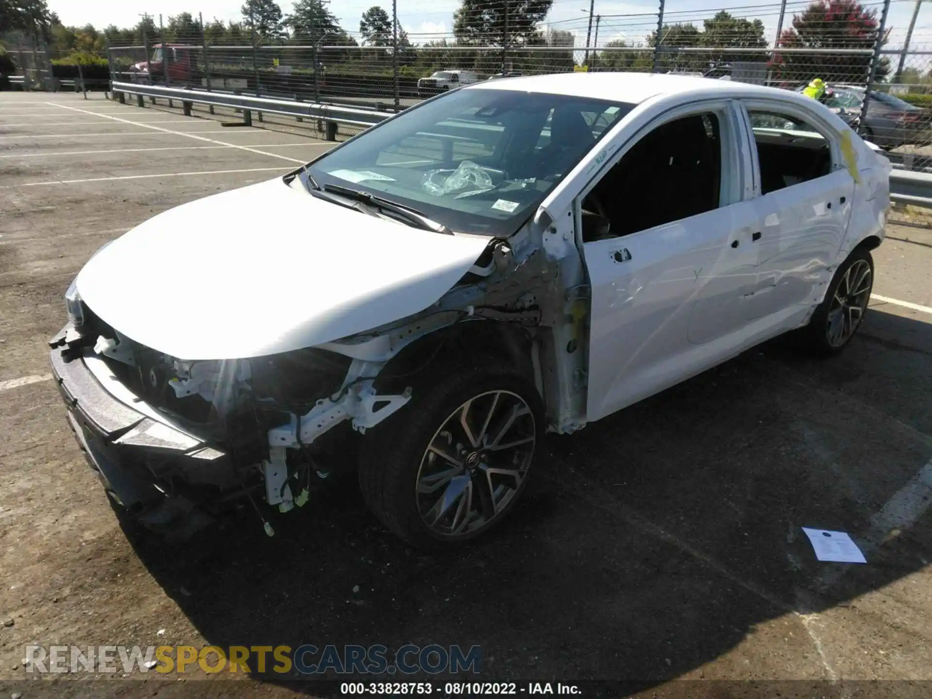 2 Photograph of a damaged car 5YFS4MCE9MP071897 TOYOTA COROLLA 2021
