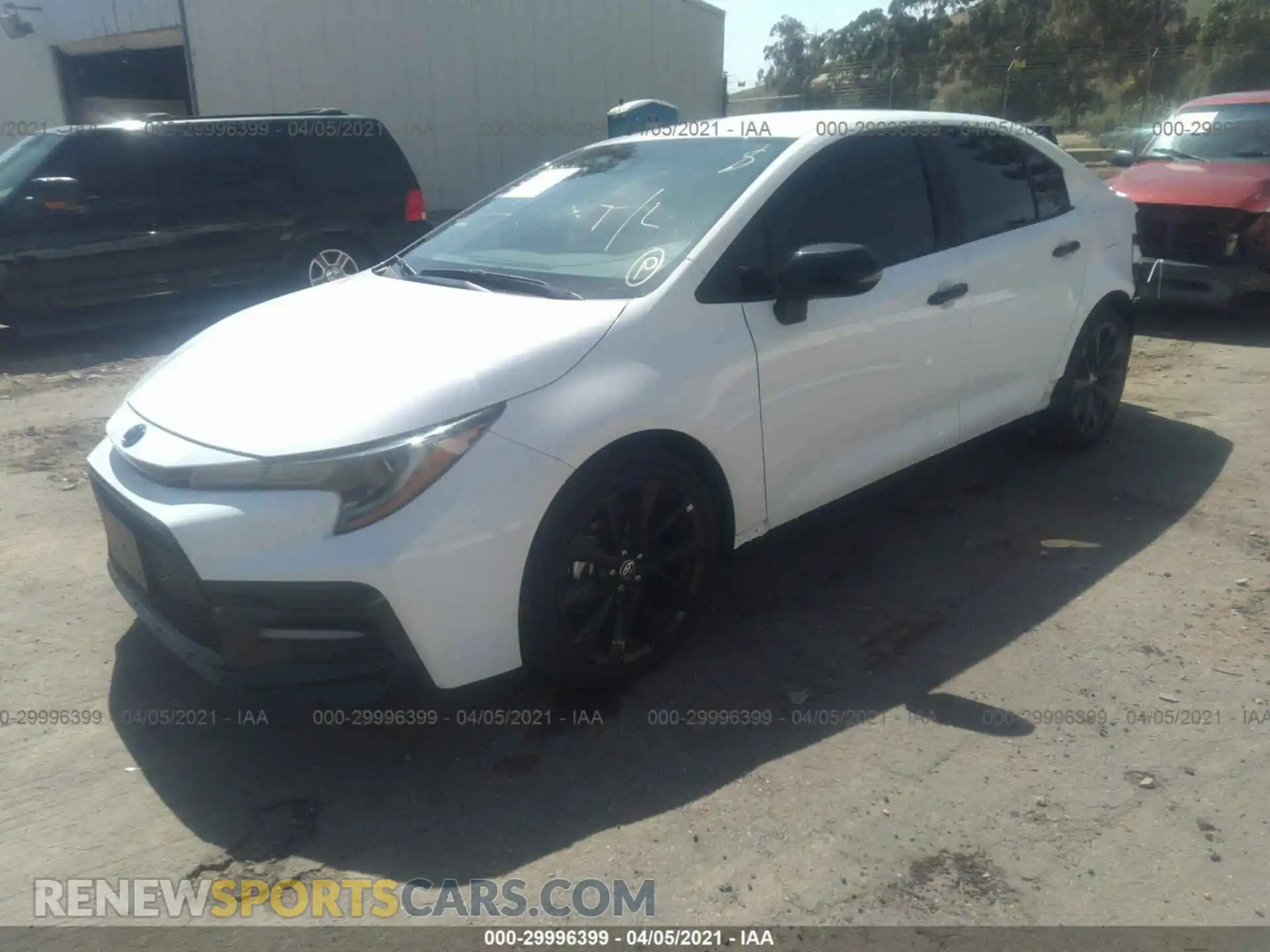 2 Фотография поврежденного автомобиля 5YFS4MCE9MP075125 TOYOTA COROLLA 2021