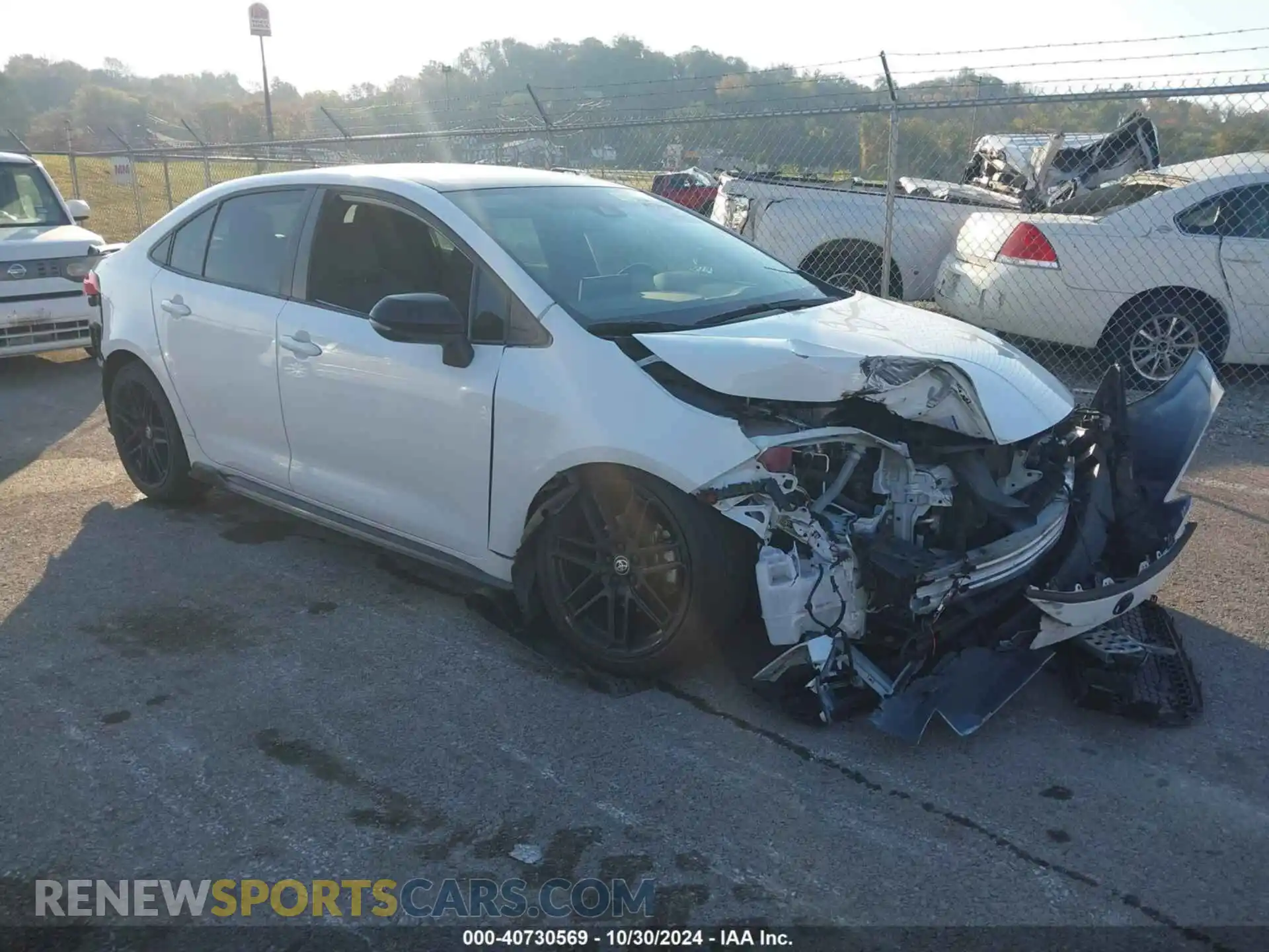 1 Photograph of a damaged car 5YFS4MCE9MP076310 TOYOTA COROLLA 2021