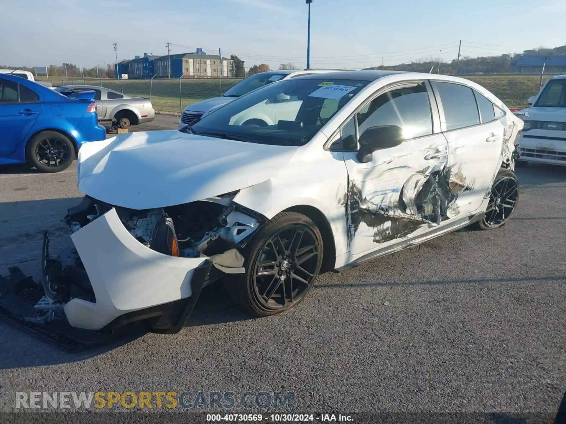 2 Photograph of a damaged car 5YFS4MCE9MP076310 TOYOTA COROLLA 2021