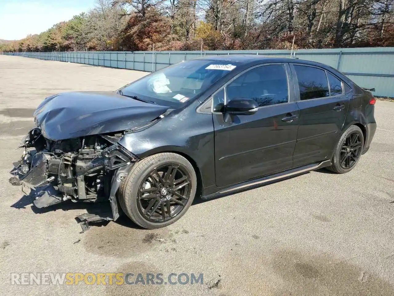 1 Photograph of a damaged car 5YFS4MCE9MP077036 TOYOTA COROLLA 2021