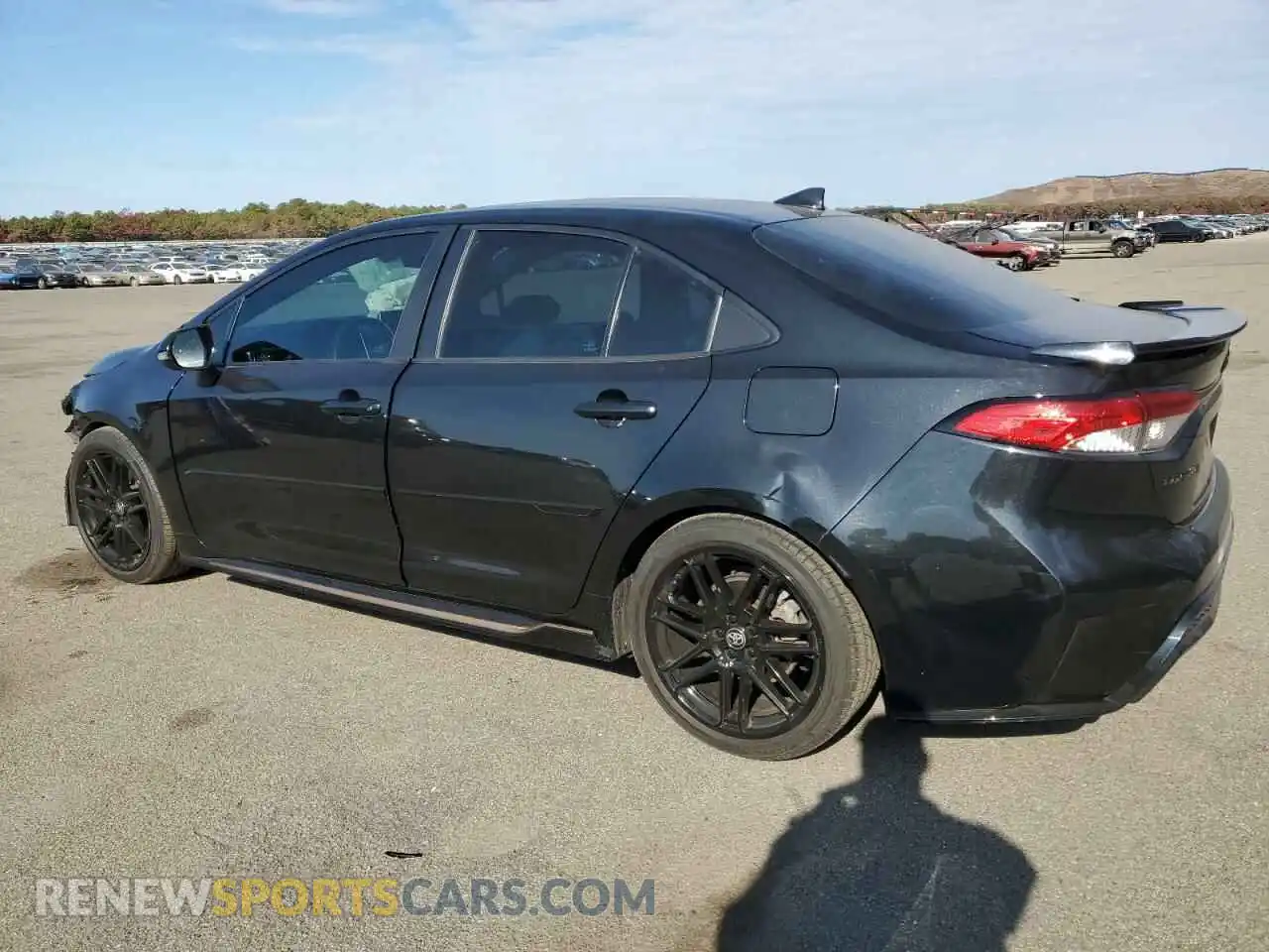 2 Photograph of a damaged car 5YFS4MCE9MP077036 TOYOTA COROLLA 2021