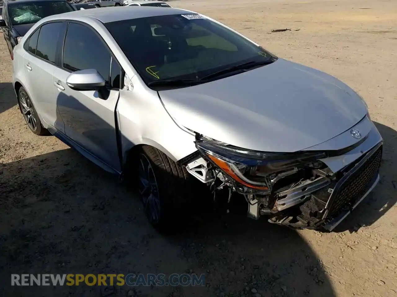 1 Photograph of a damaged car 5YFS4MCE9MP078011 TOYOTA COROLLA 2021