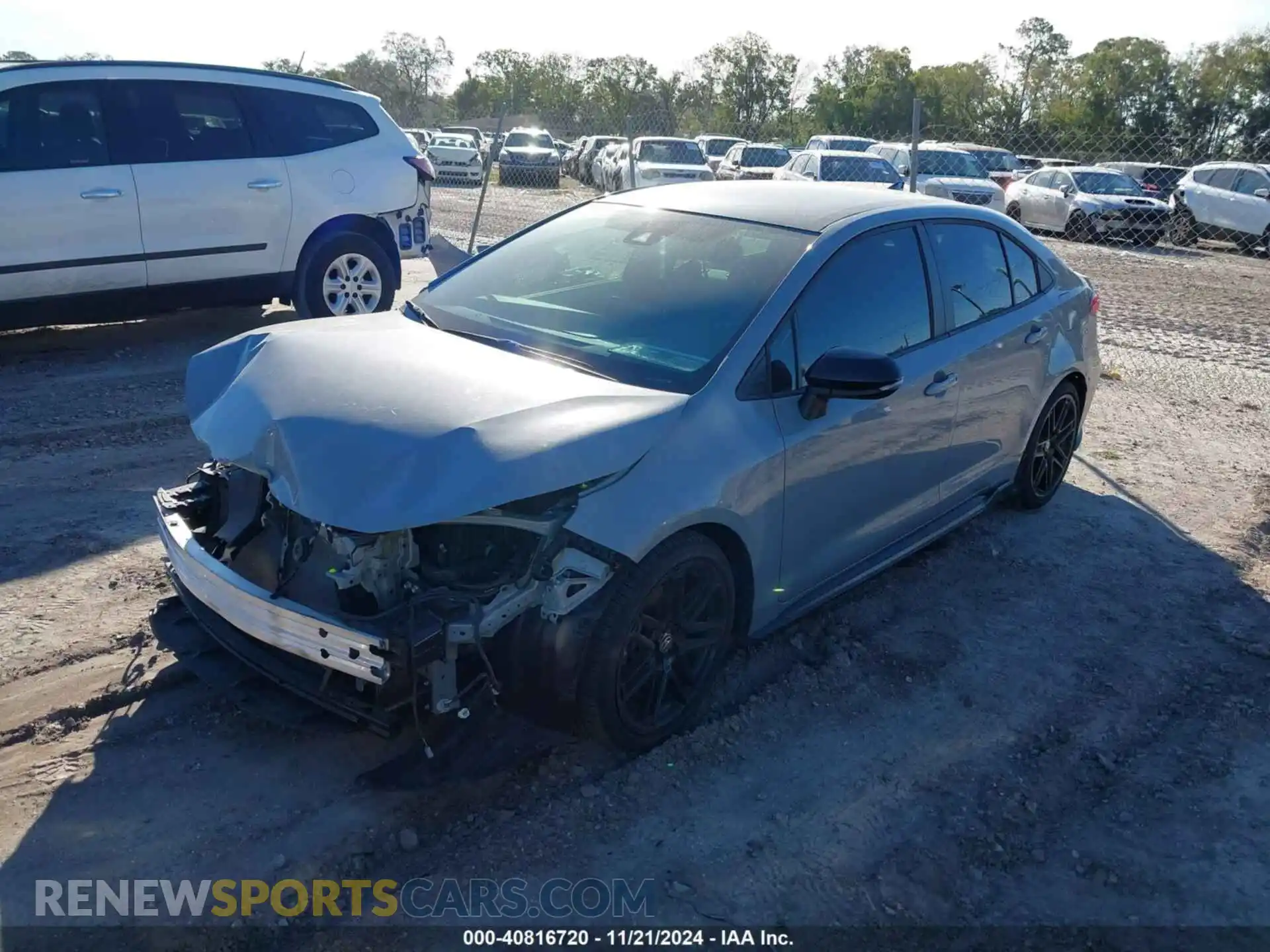 2 Photograph of a damaged car 5YFS4MCE9MP079398 TOYOTA COROLLA 2021