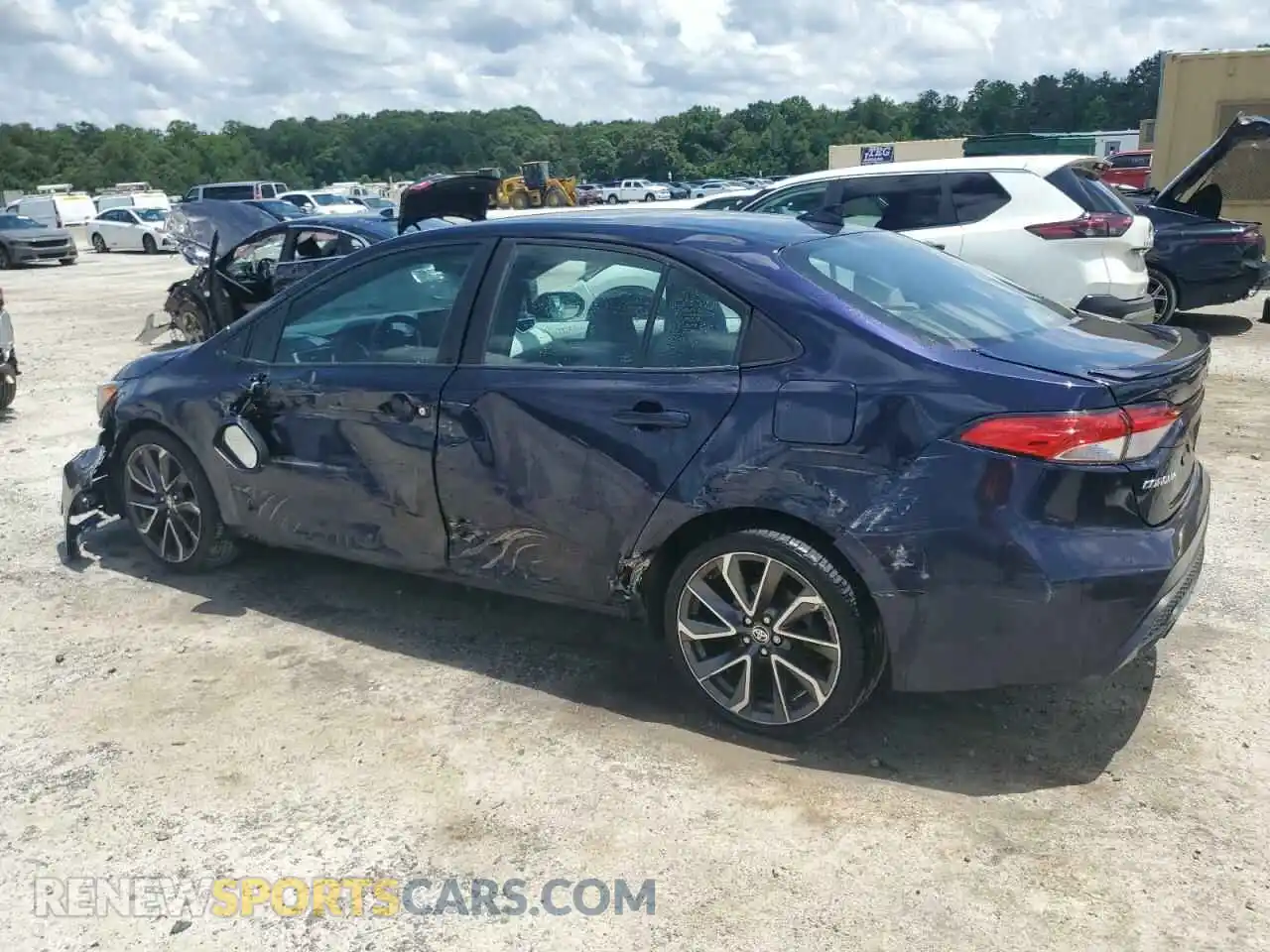 2 Photograph of a damaged car 5YFS4MCE9MP084603 TOYOTA COROLLA 2021