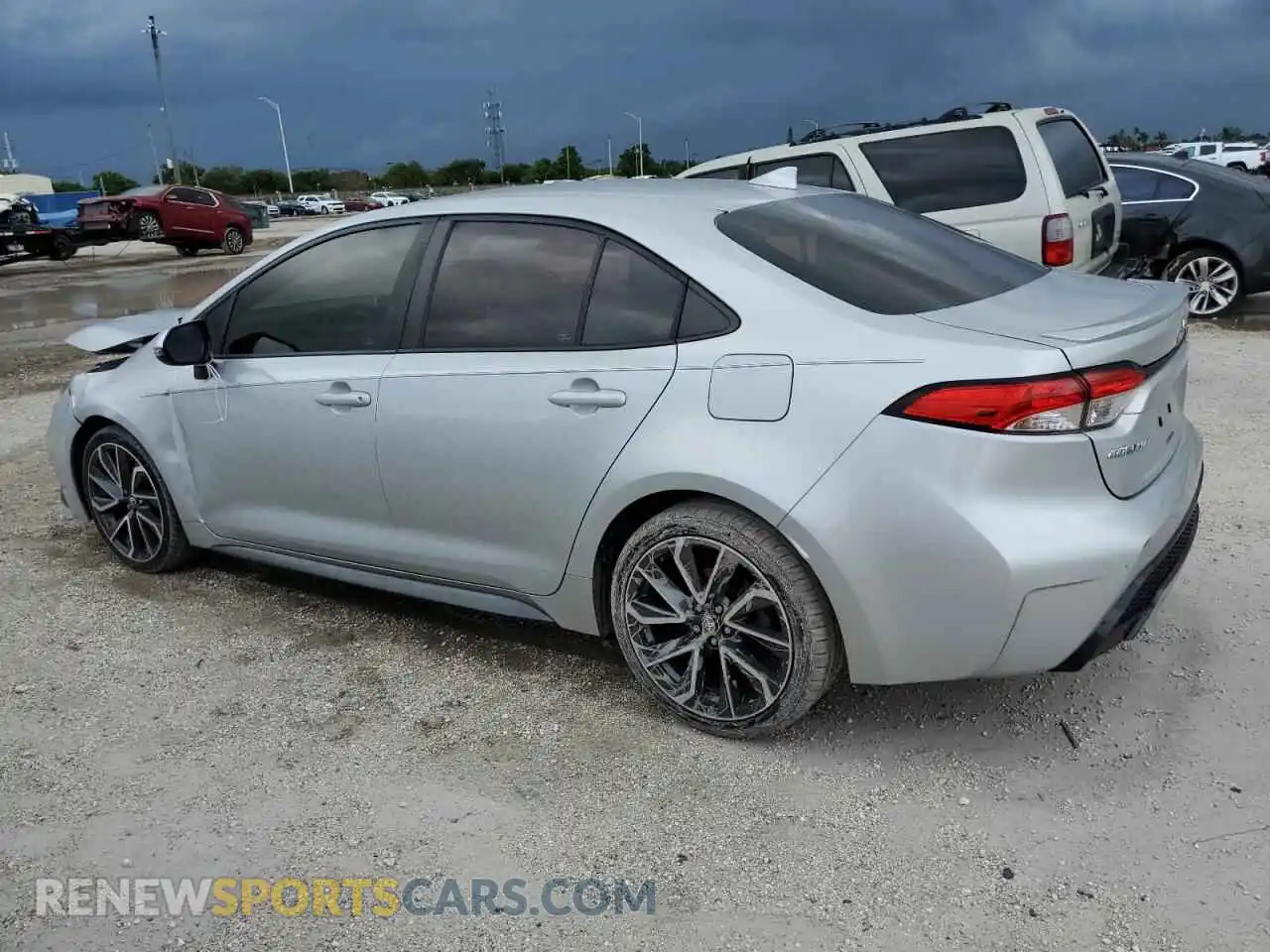 2 Photograph of a damaged car 5YFS4MCE9MP085122 TOYOTA COROLLA 2021
