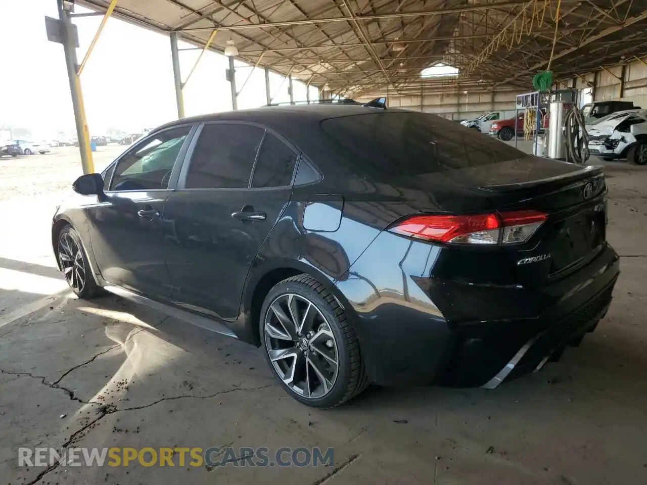 2 Photograph of a damaged car 5YFS4MCE9MP085704 TOYOTA COROLLA 2021