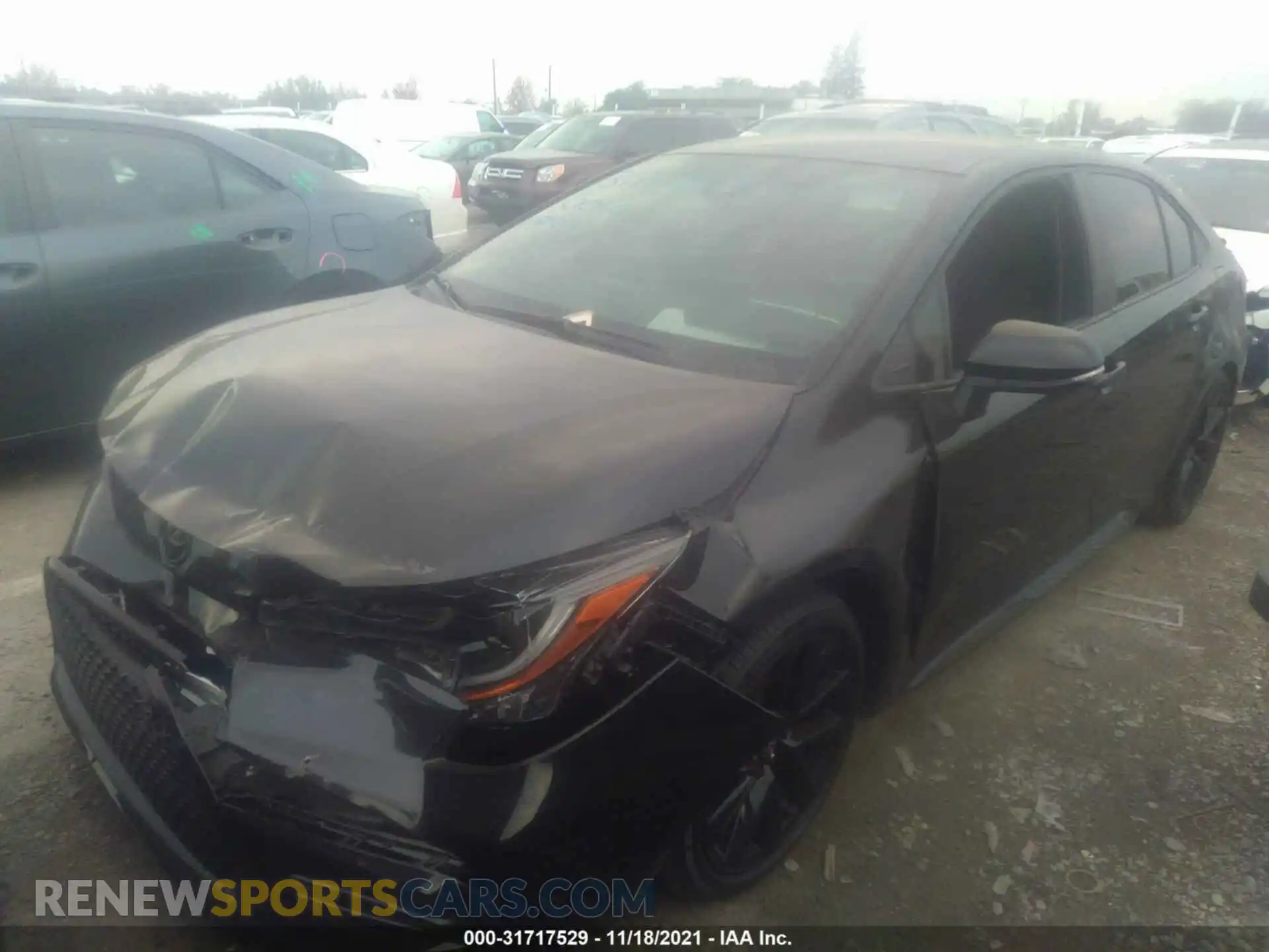 2 Photograph of a damaged car 5YFS4MCE9MP088523 TOYOTA COROLLA 2021