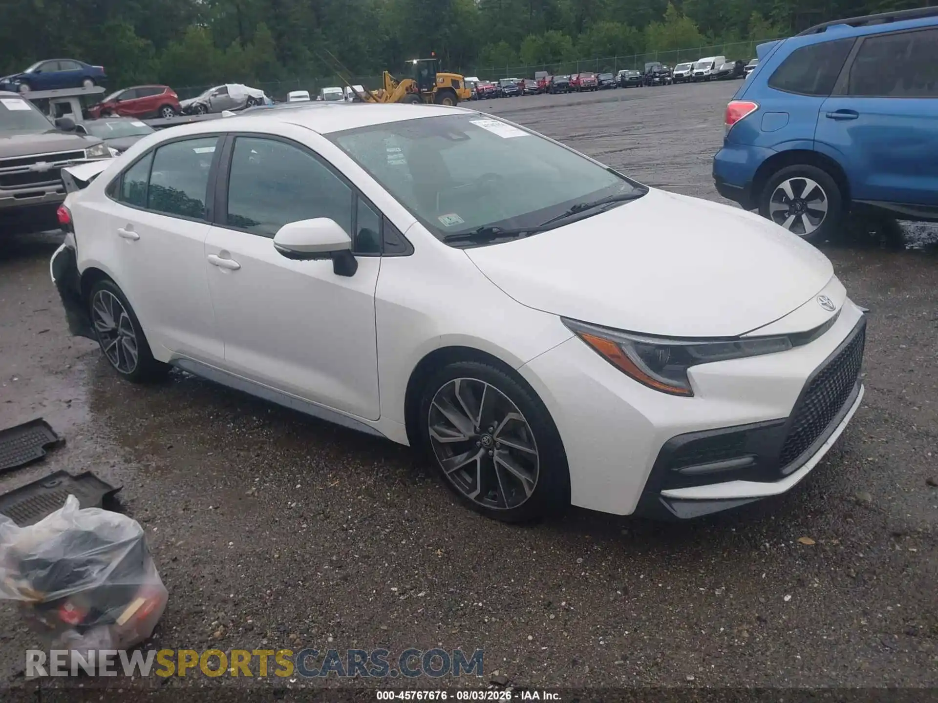 1 fotografías del automóvil dañado 5YFS4MCE9MP088540 TOYOTA COROLLA 2021