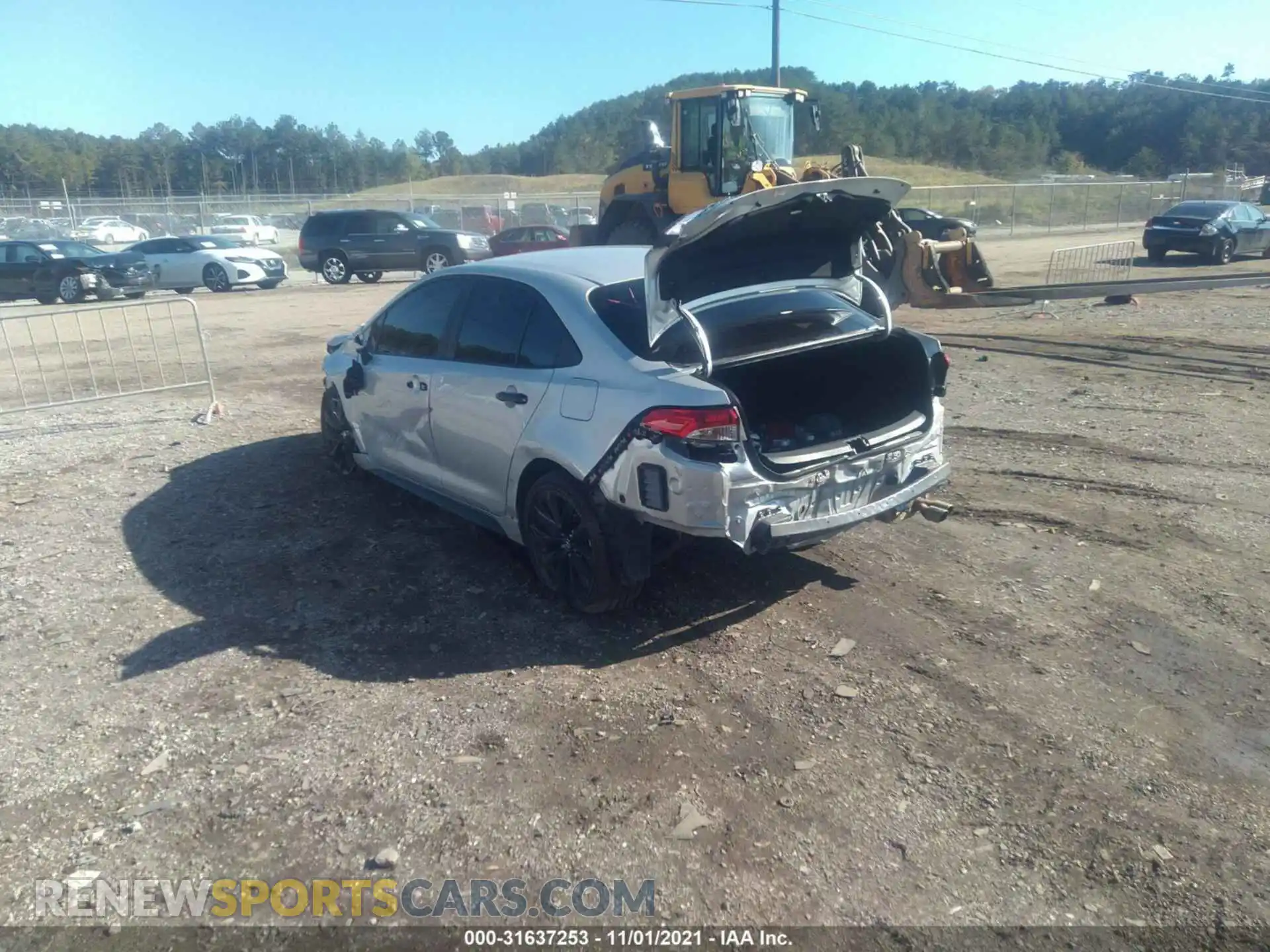 3 Photograph of a damaged car 5YFS4MCEXMP058639 TOYOTA COROLLA 2021