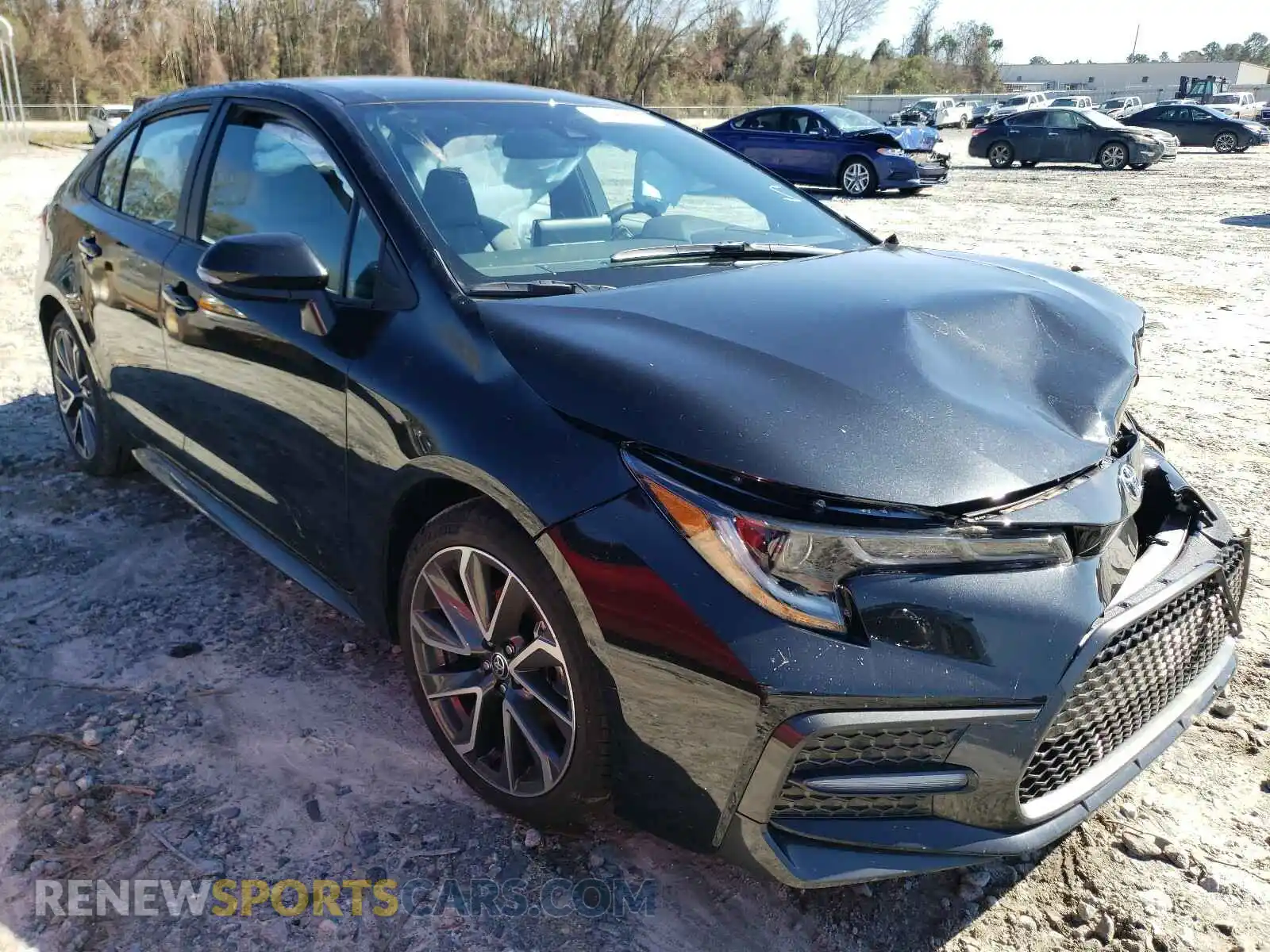 1 Photograph of a damaged car 5YFS4MCEXMP059208 TOYOTA COROLLA 2021
