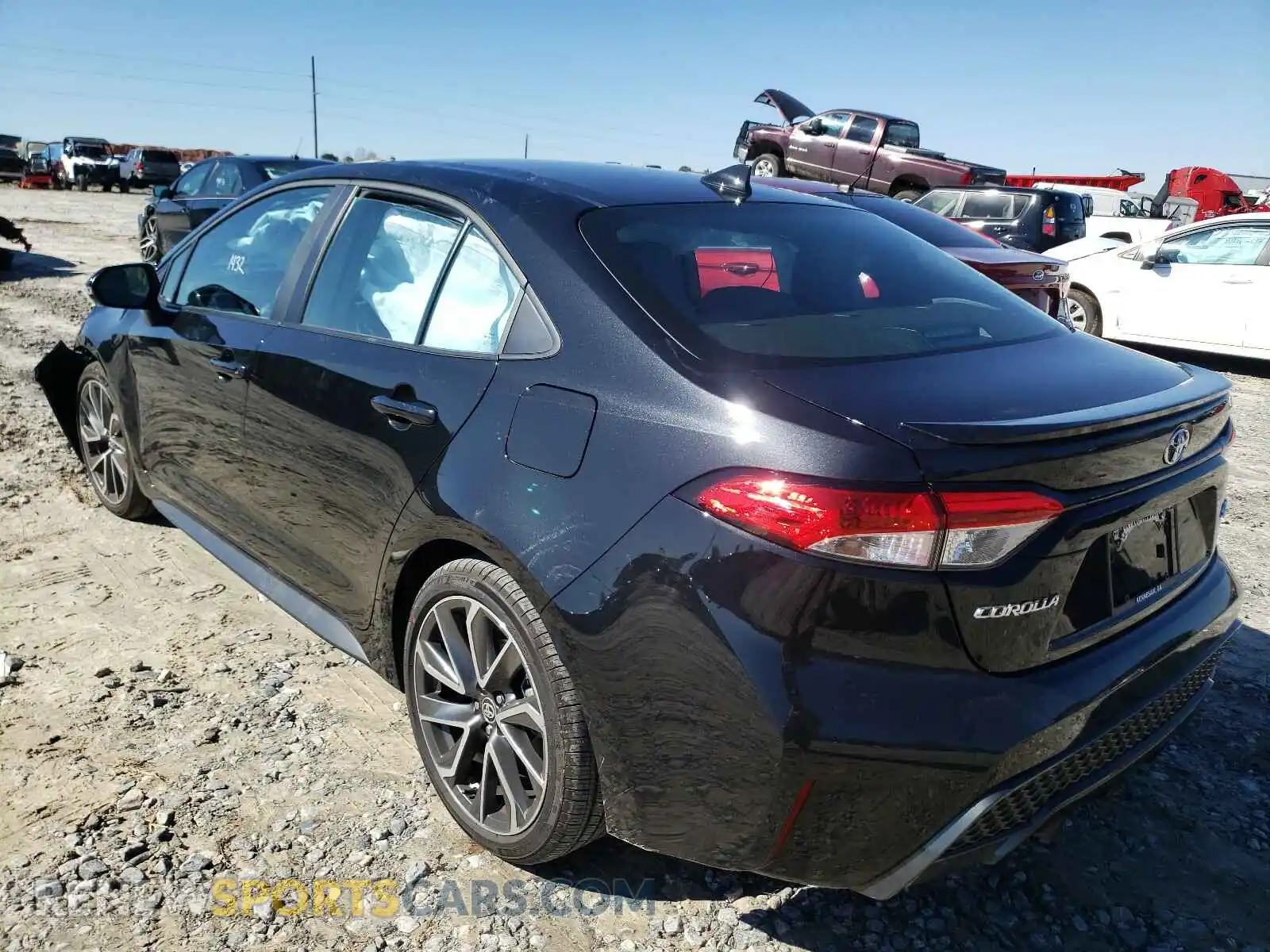 3 Photograph of a damaged car 5YFS4MCEXMP059208 TOYOTA COROLLA 2021