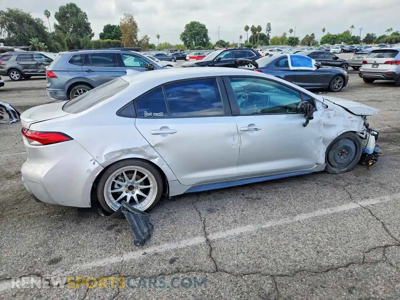 3 Photograph of a damaged car 5YFS4MCEXMP059791 TOYOTA COROLLA 2021