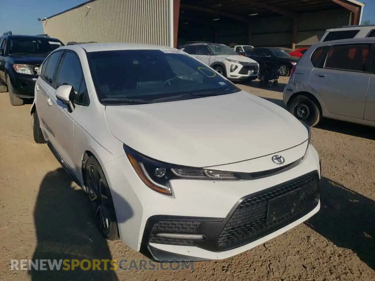 1 Photograph of a damaged car 5YFS4MCEXMP060584 TOYOTA COROLLA 2021