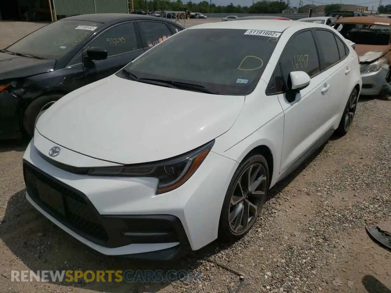 2 Photograph of a damaged car 5YFS4MCEXMP060584 TOYOTA COROLLA 2021