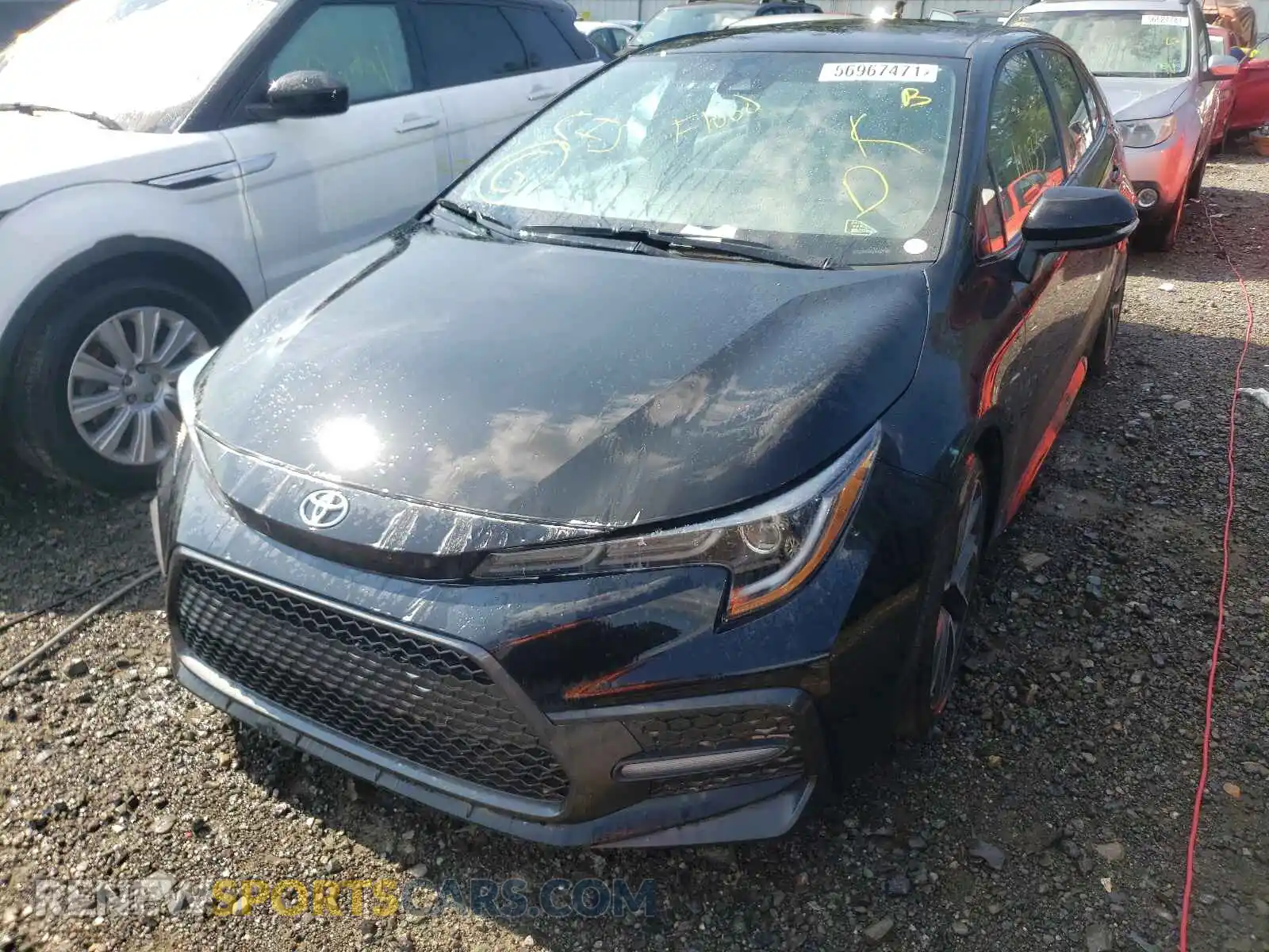 2 Photograph of a damaged car 5YFS4MCEXMP063288 TOYOTA COROLLA 2021