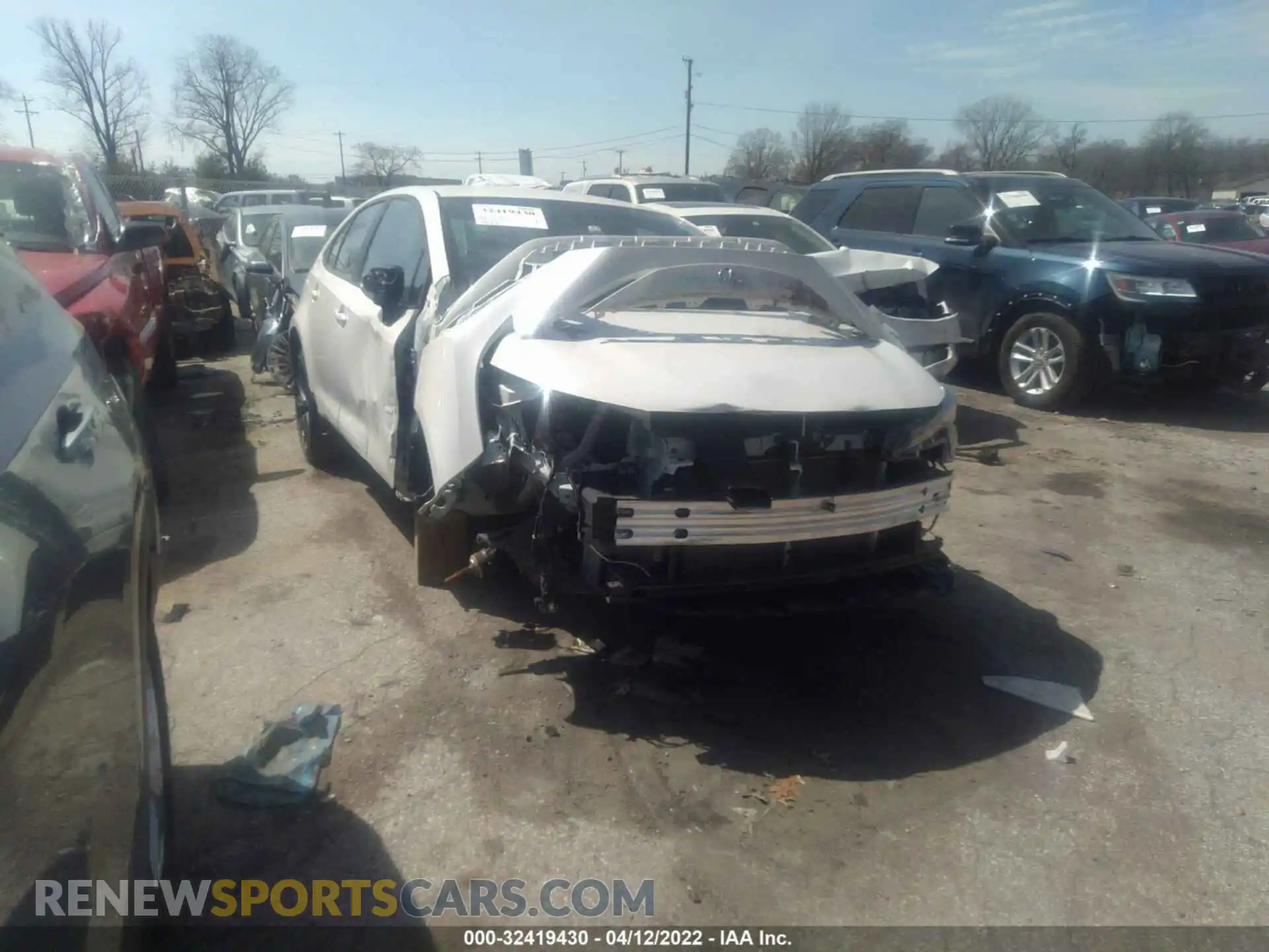 1 Photograph of a damaged car 5YFS4MCEXMP063744 TOYOTA COROLLA 2021