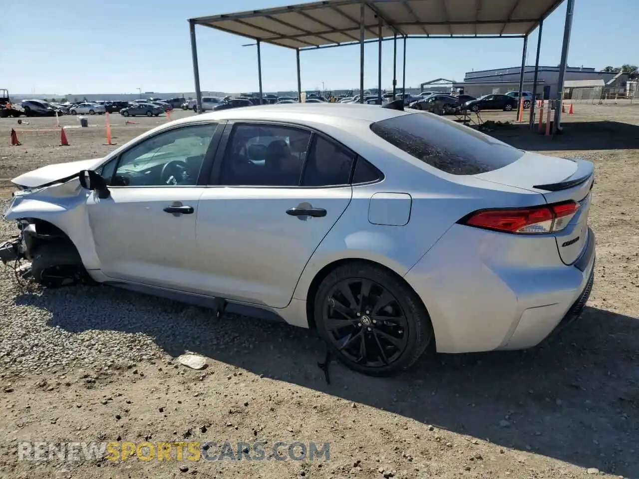 2 Photograph of a damaged car 5YFS4MCEXMP063887 TOYOTA COROLLA 2021