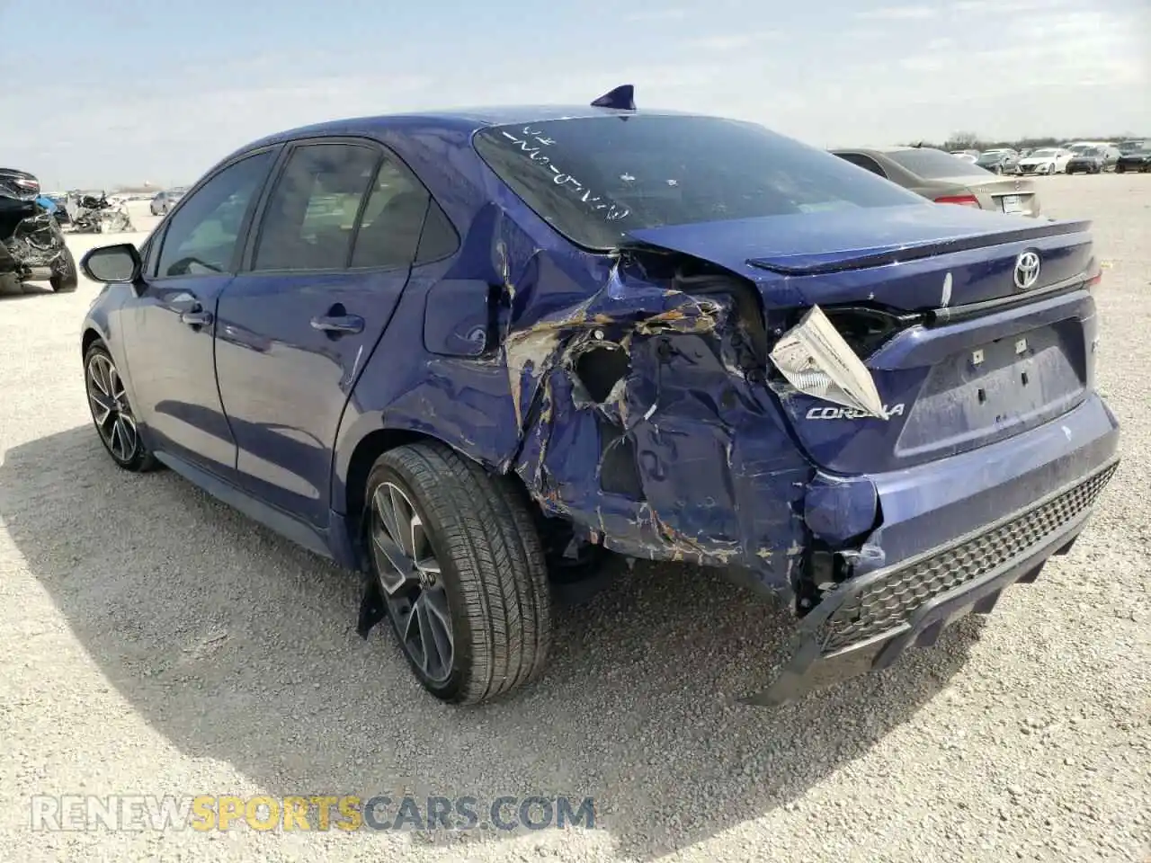 3 Photograph of a damaged car 5YFS4MCEXMP064506 TOYOTA COROLLA 2021