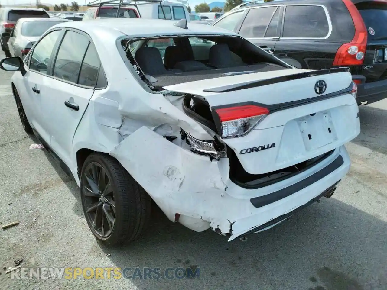 3 Photograph of a damaged car 5YFS4MCEXMP065297 TOYOTA COROLLA 2021