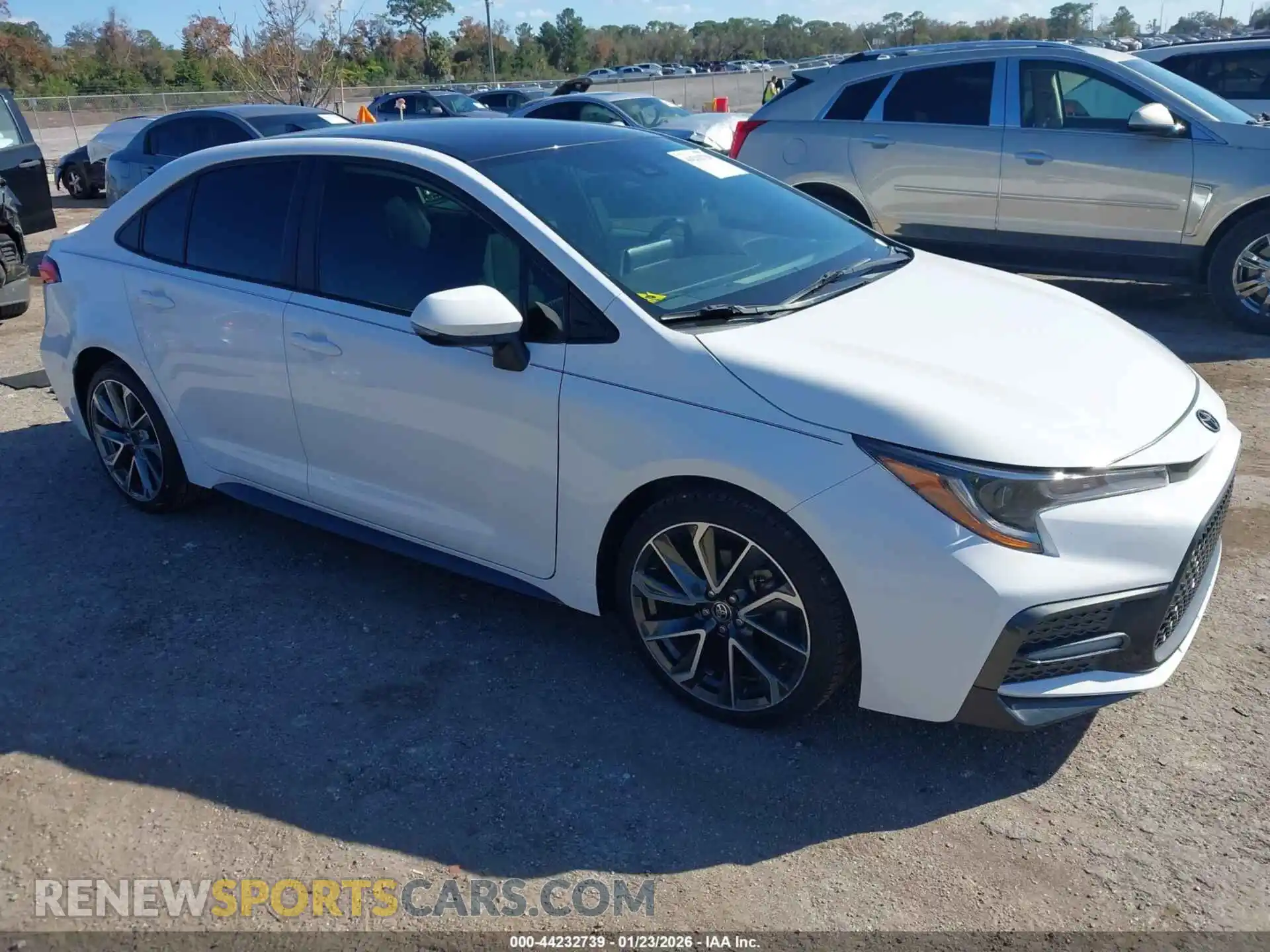 1 Photograph of a damaged car 5YFS4MCEXMP070595 TOYOTA COROLLA 2021