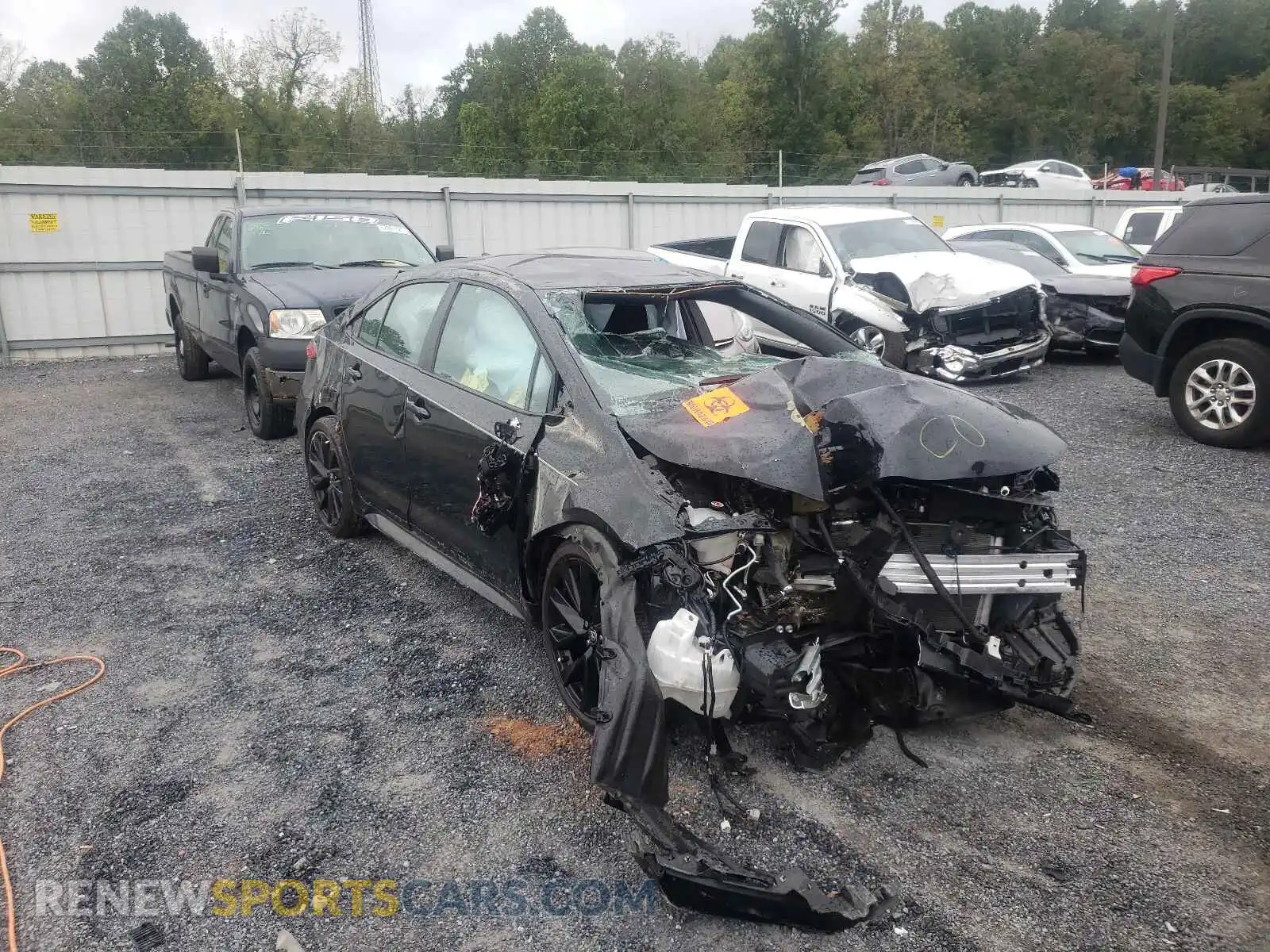 1 fotografías del automóvil dañado 5YFS4MCEXMP072444 TOYOTA COROLLA 2021