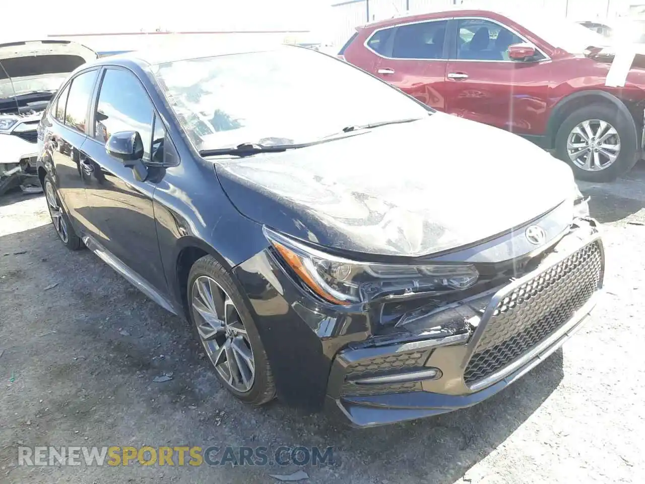 1 fotografías del automóvil dañado 5YFS4MCEXMP074226 TOYOTA COROLLA 2021