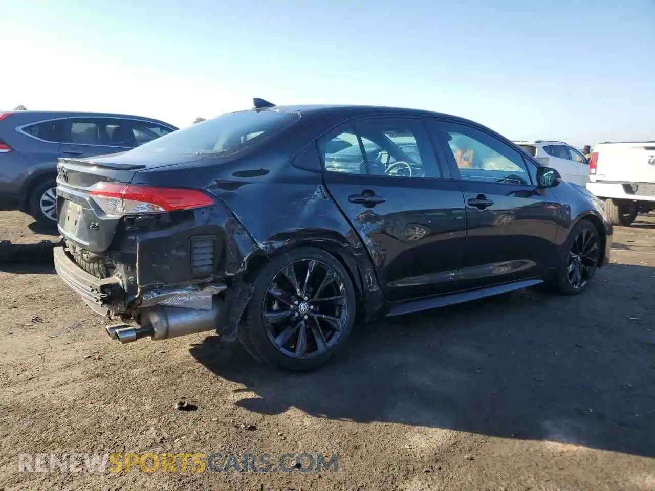 3 Фотография поврежденного автомобиля 5YFS4MCEXMP074713 TOYOTA COROLLA 2021