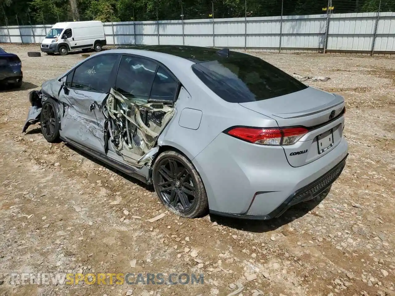 3 Photograph of a damaged car 5YFS4MCEXMP078938 TOYOTA COROLLA 2021