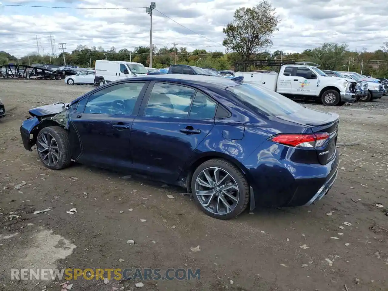 2 Photograph of a damaged car 5YFS4MCEXMP079846 TOYOTA COROLLA 2021