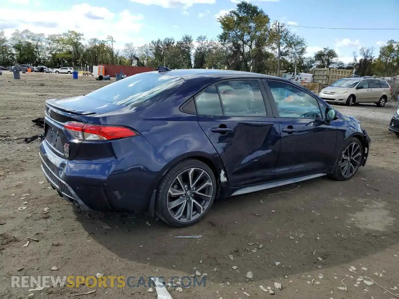 3 Photograph of a damaged car 5YFS4MCEXMP079846 TOYOTA COROLLA 2021