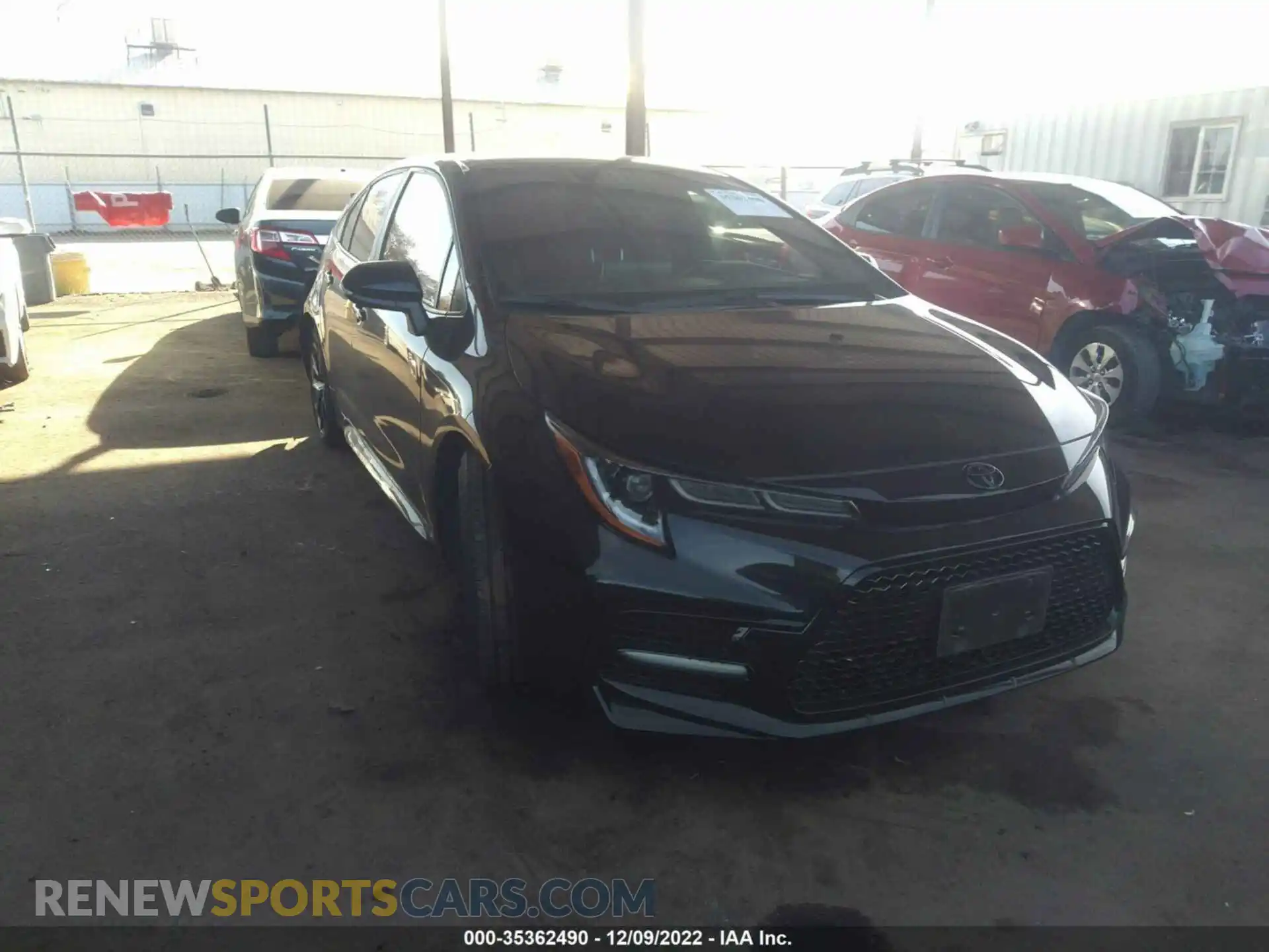 1 Photograph of a damaged car 5YFS4MCEXMP084660 TOYOTA COROLLA 2021