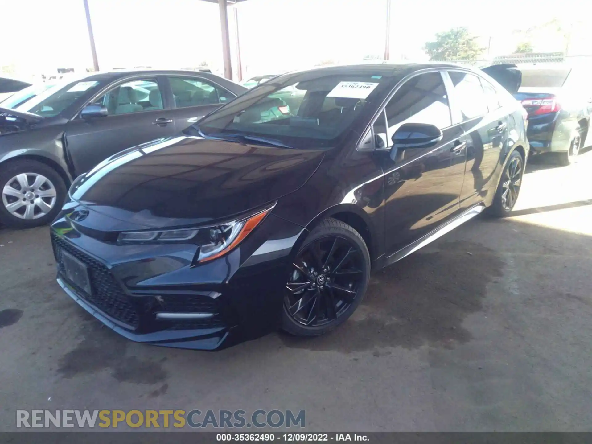 2 Photograph of a damaged car 5YFS4MCEXMP084660 TOYOTA COROLLA 2021