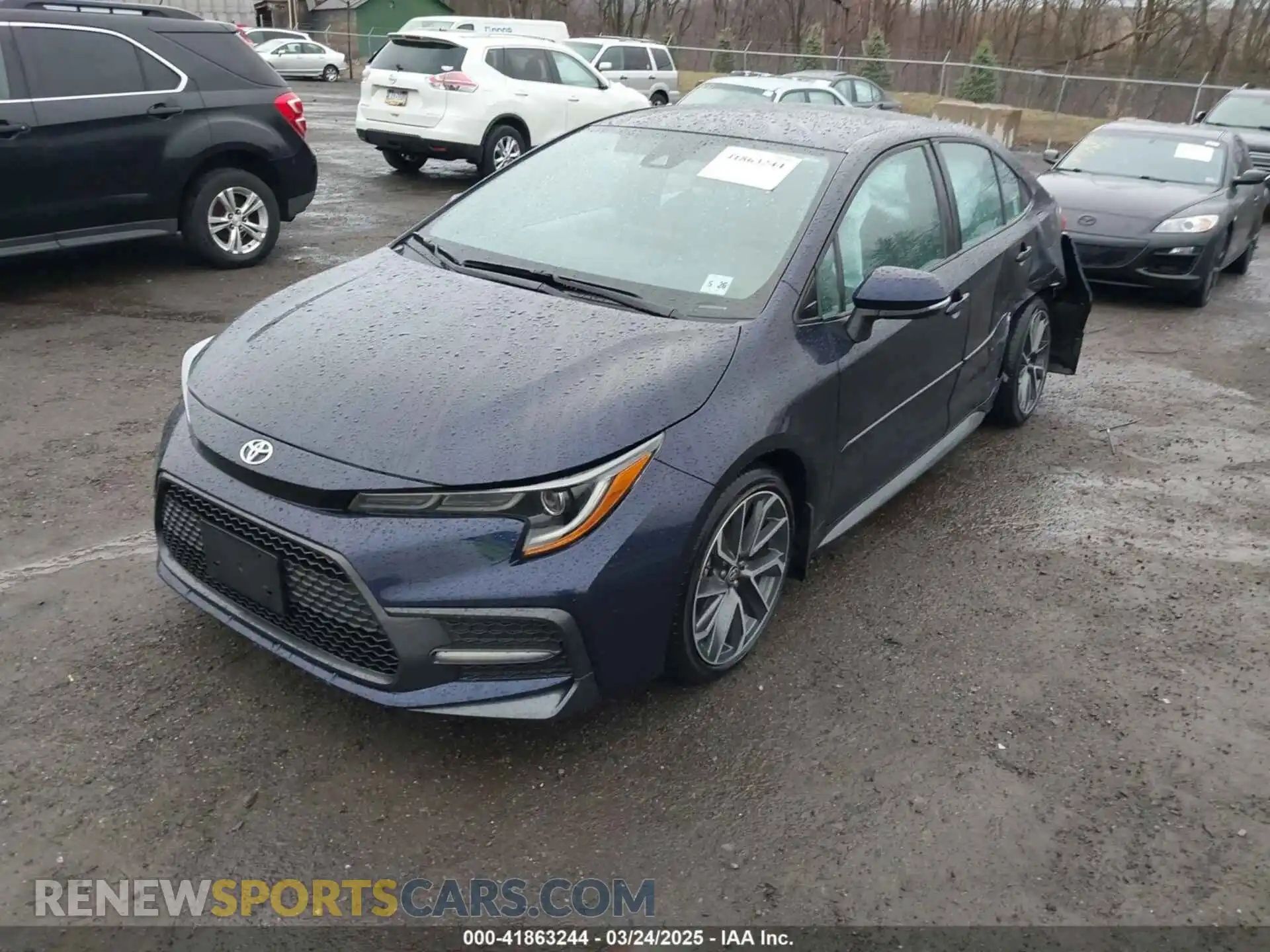2 Photograph of a damaged car 5YFS4MCEXMP086361 TOYOTA COROLLA 2021
