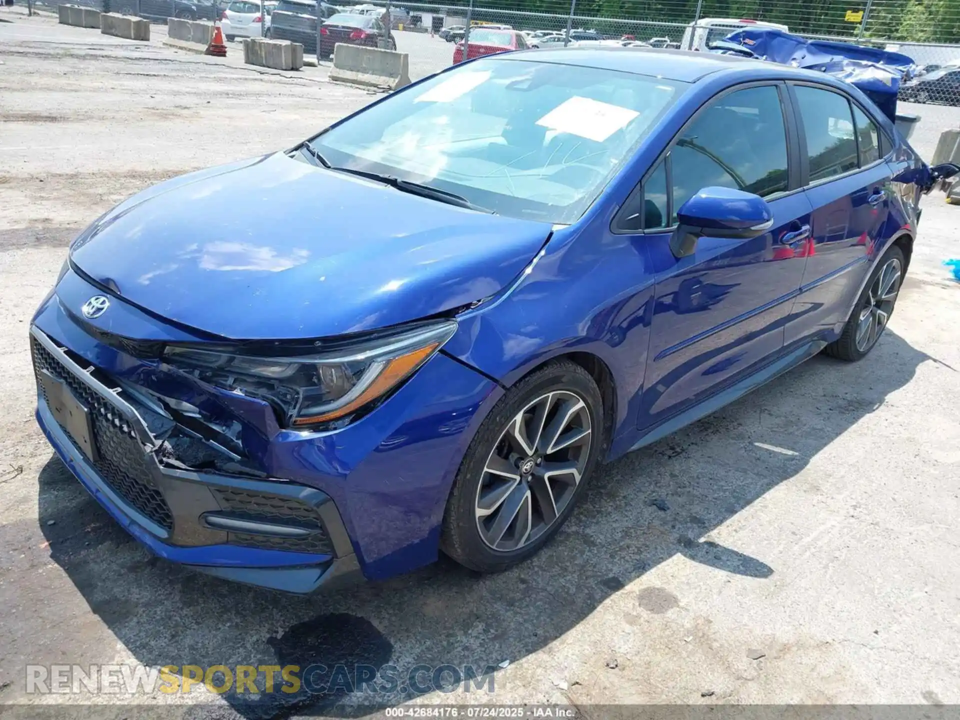 2 Photograph of a damaged car 5YFS4MCEXMP086652 TOYOTA COROLLA 2021