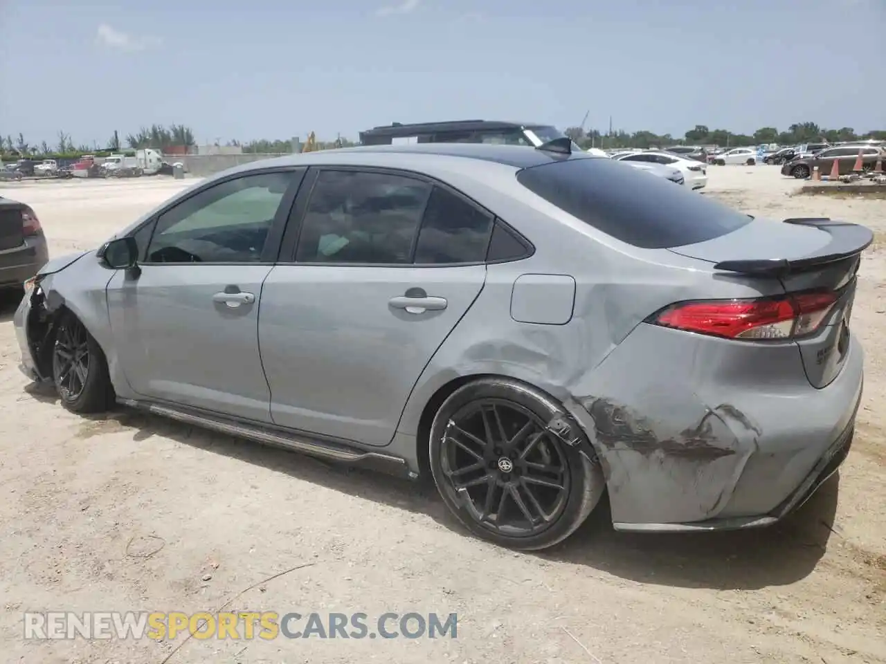 2 Photograph of a damaged car 5YFS4MCEXMP087025 TOYOTA COROLLA 2021