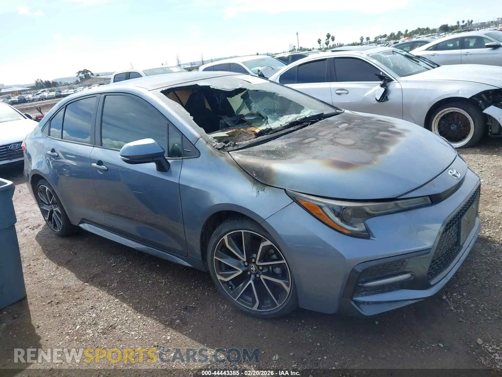 1 Photograph of a damaged car 5YFS4MCEXMP090409 TOYOTA COROLLA 2021
