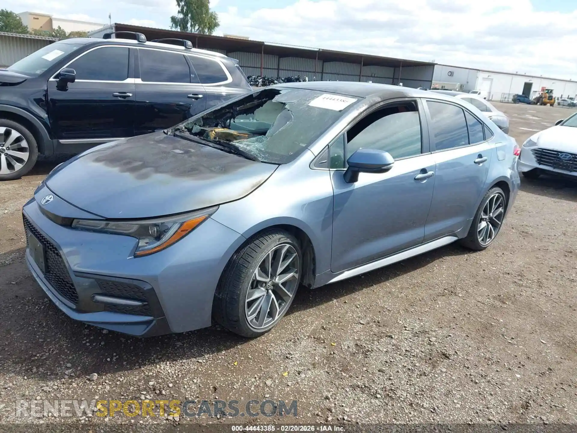 2 Photograph of a damaged car 5YFS4MCEXMP090409 TOYOTA COROLLA 2021