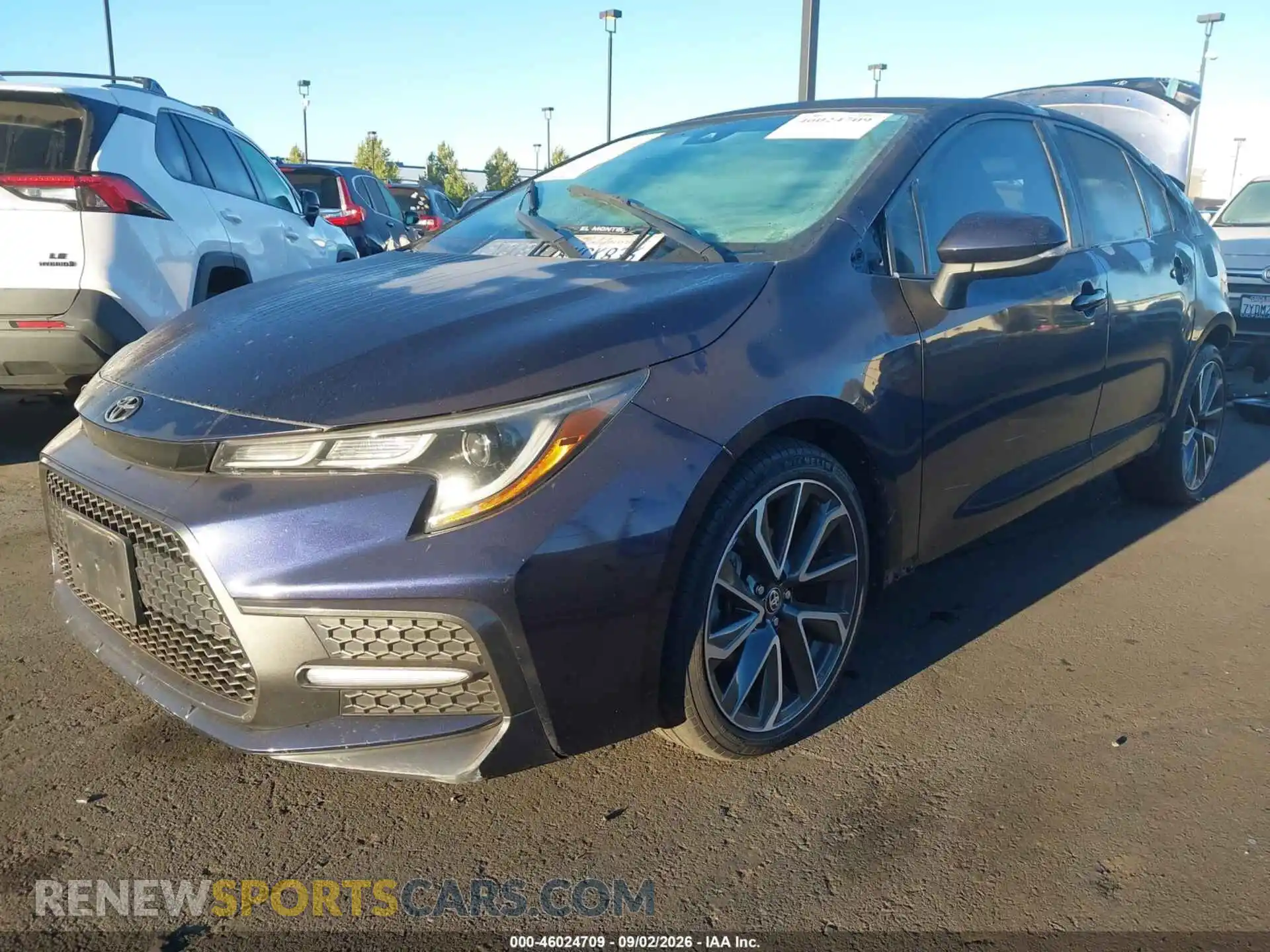 2 Photograph of a damaged car 5YFS4MCEXMP093682 TOYOTA COROLLA 2021