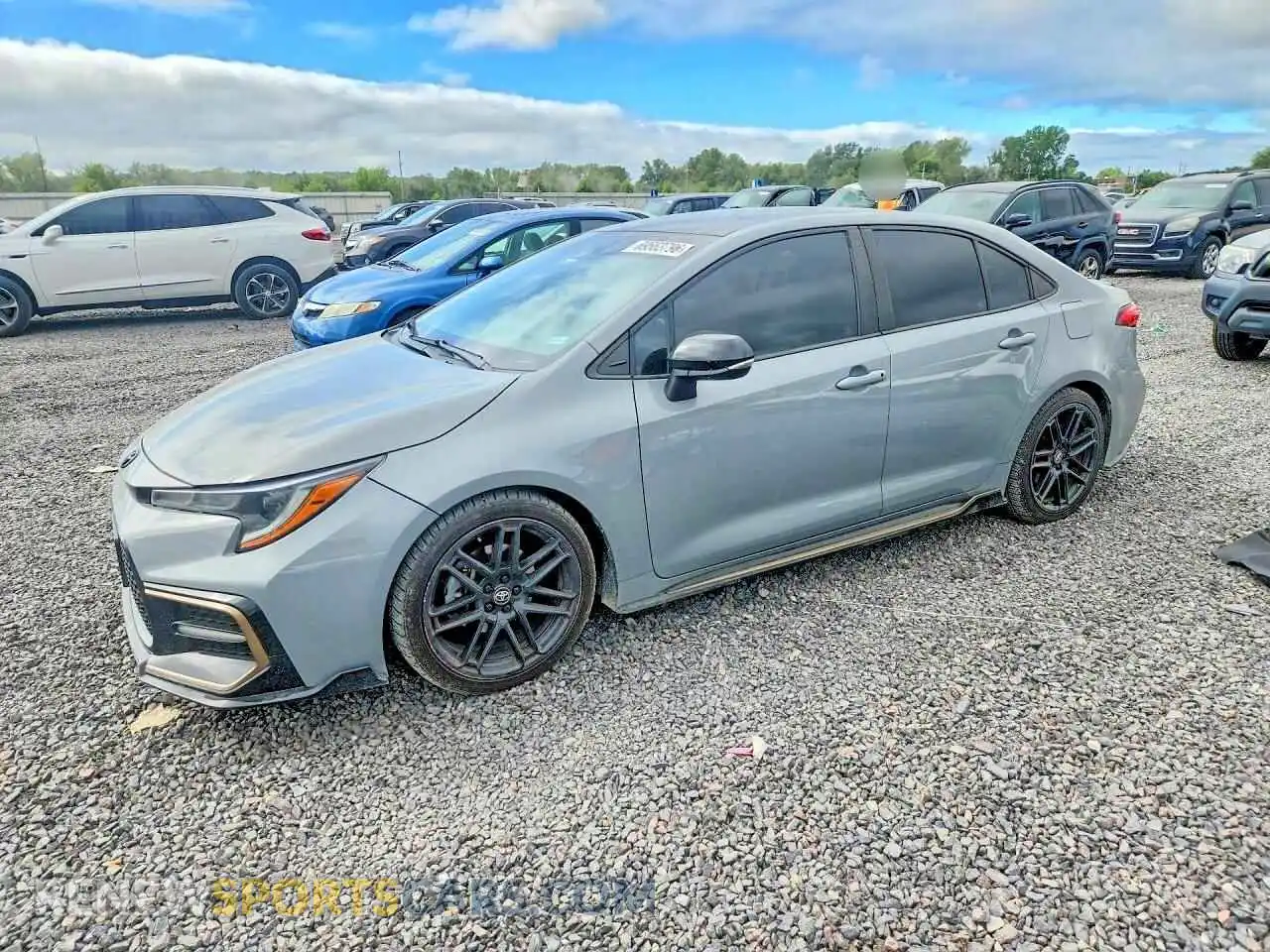 1 Photograph of a damaged car 5YFS4MCEXMP093861 TOYOTA COROLLA 2021