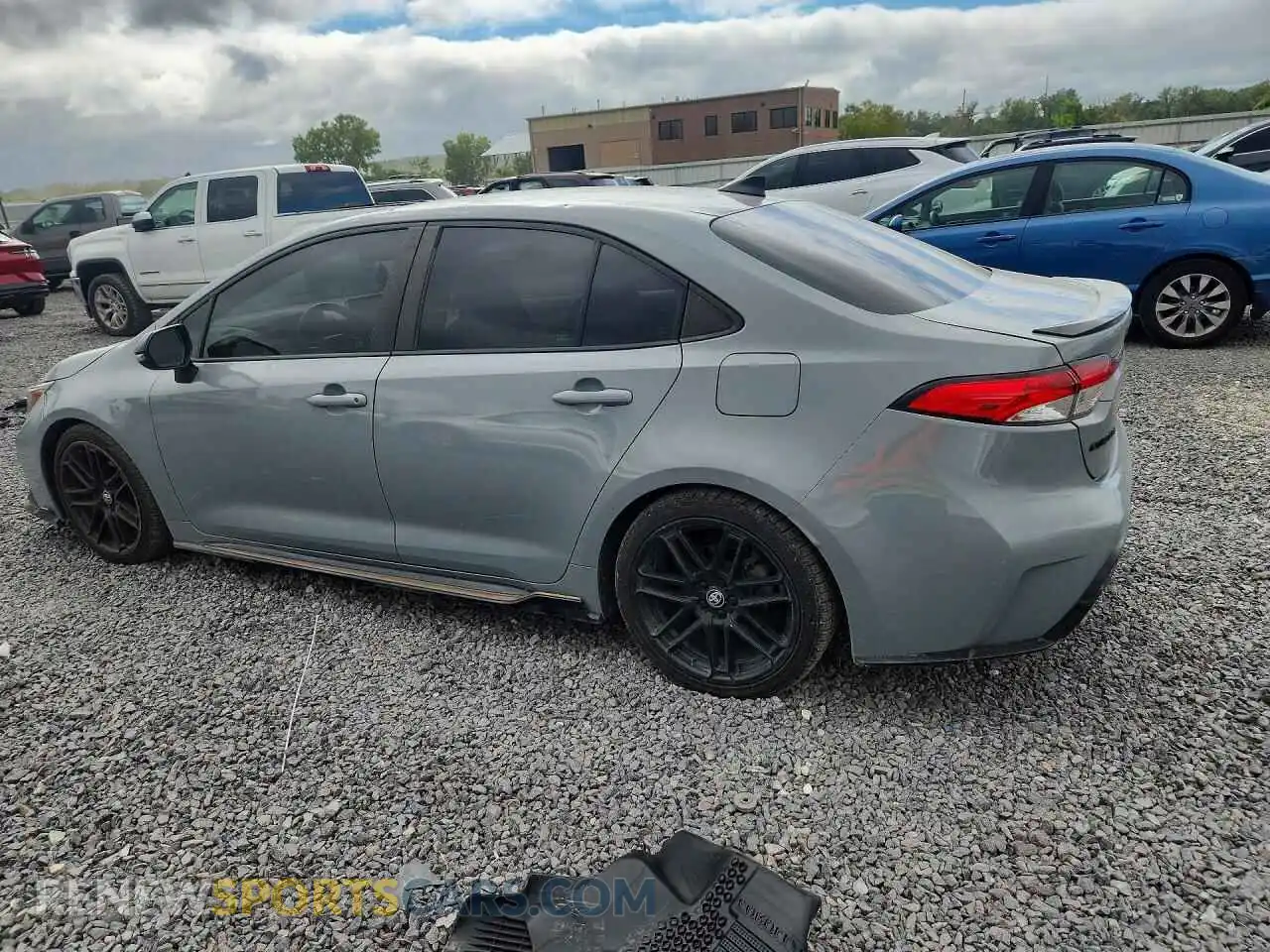 2 Photograph of a damaged car 5YFS4MCEXMP093861 TOYOTA COROLLA 2021