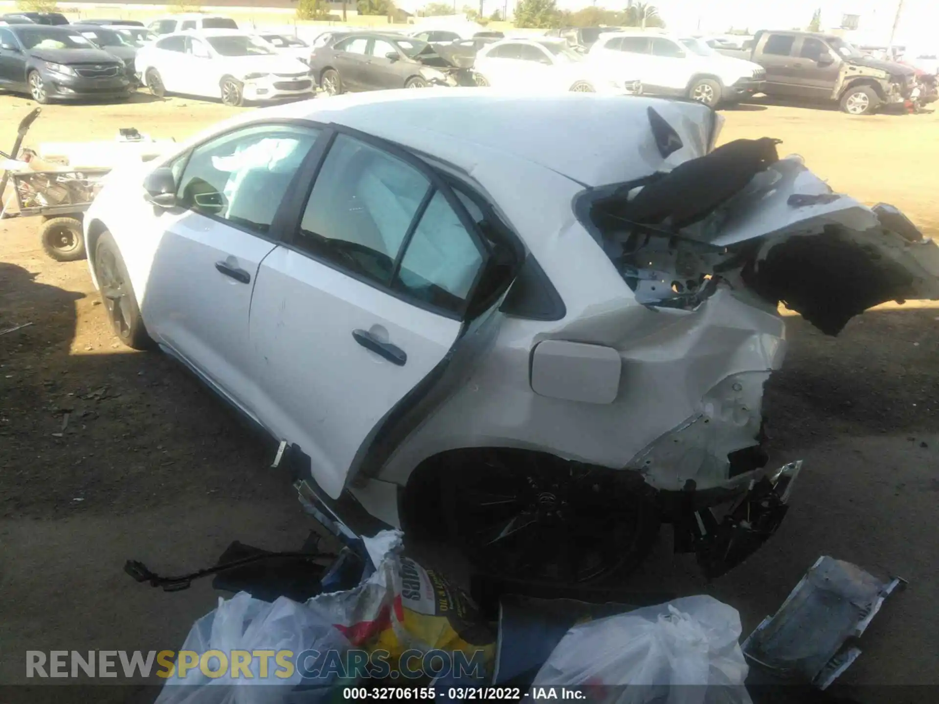 3 Photograph of a damaged car 5YFS4MCEXMP094010 TOYOTA COROLLA 2021