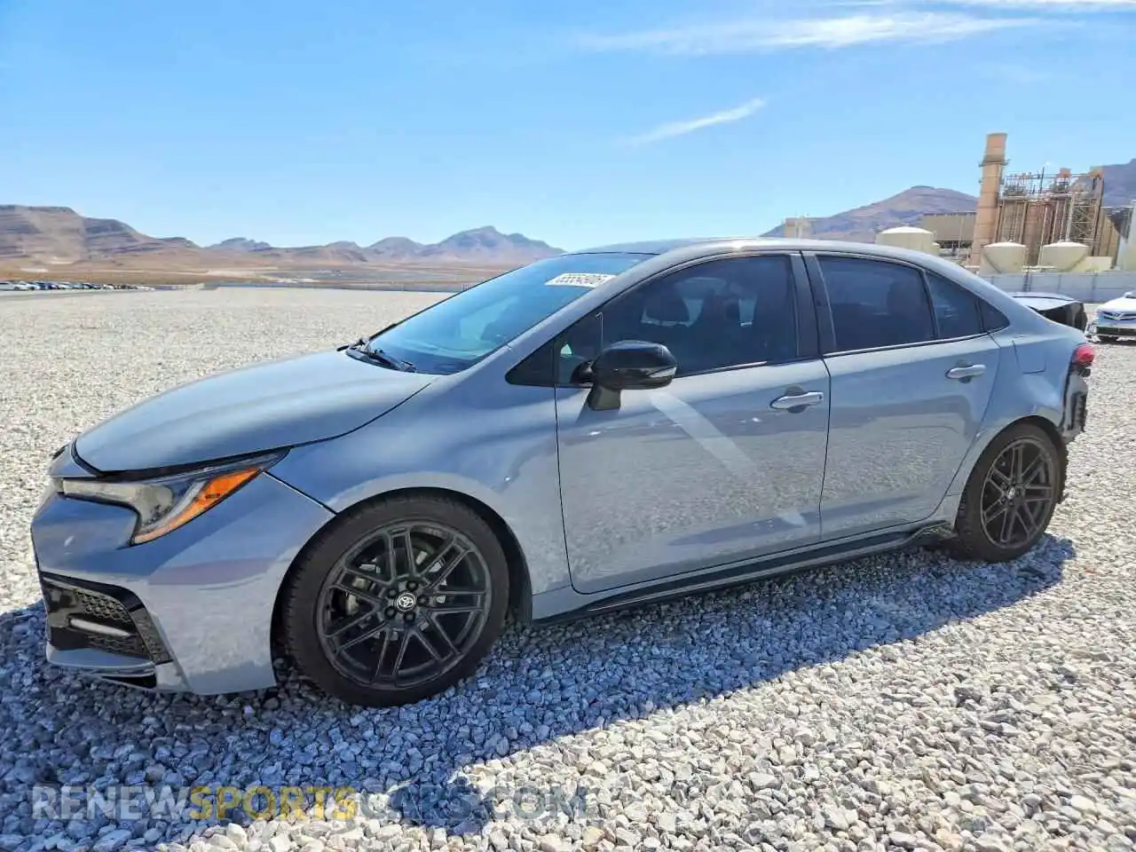 1 Photograph of a damaged car 5YFT4MCE1MP081246 TOYOTA COROLLA 2021