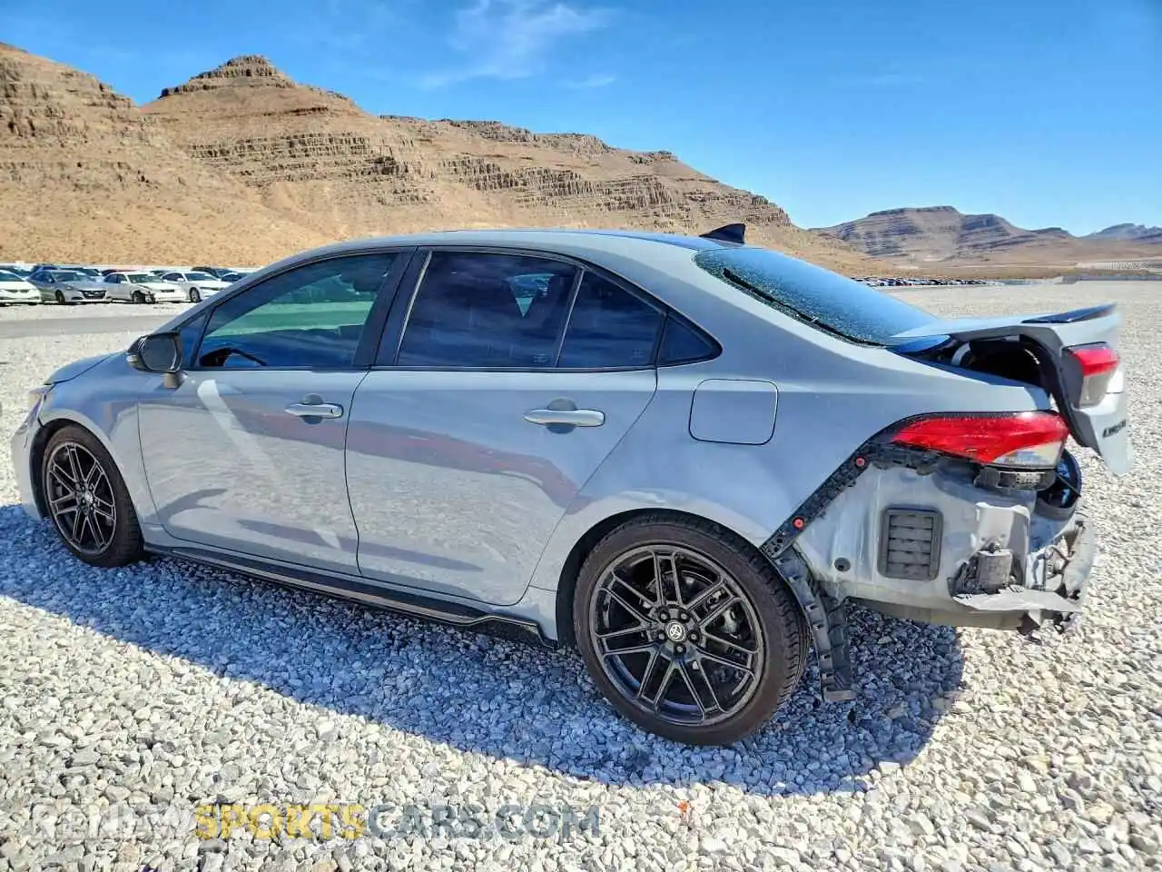 2 Photograph of a damaged car 5YFT4MCE1MP081246 TOYOTA COROLLA 2021