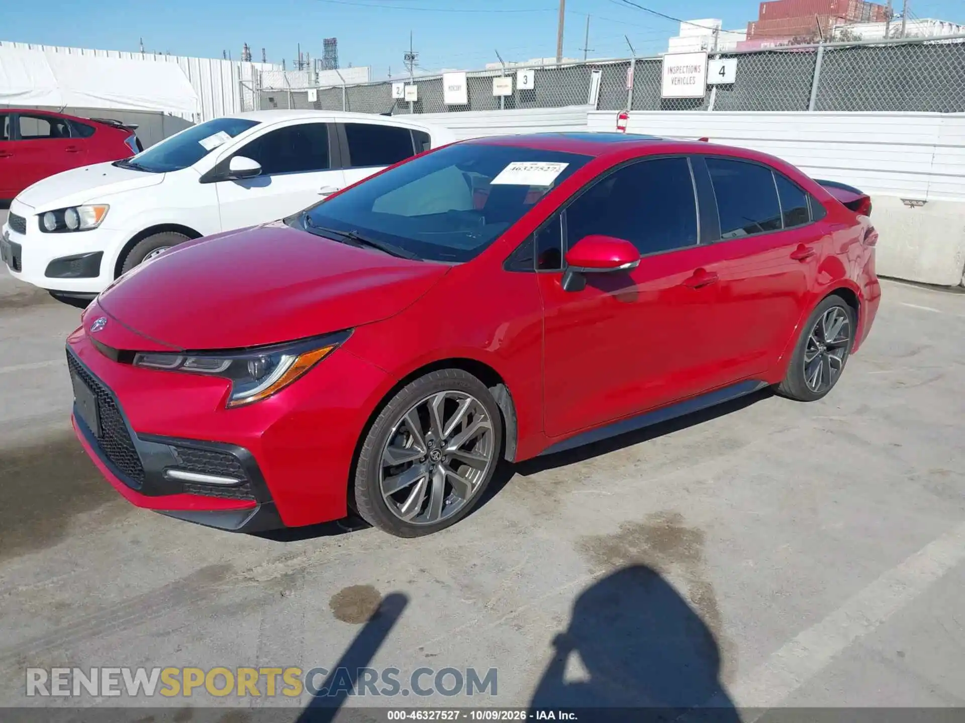 2 Фотография поврежденного автомобиля 5YFT4MCE1MP089704 TOYOTA COROLLA 2021