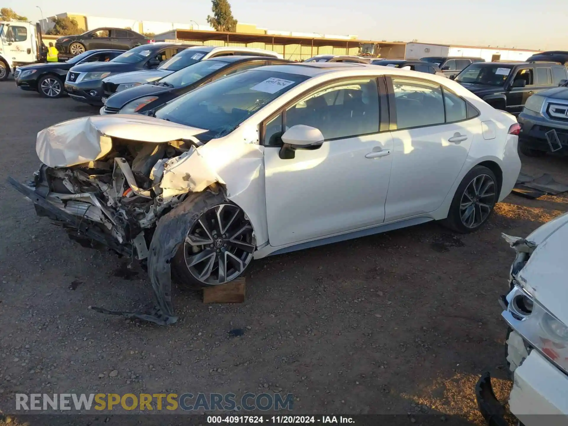 2 Photograph of a damaged car 5YFT4MCE1MP090948 TOYOTA COROLLA 2021